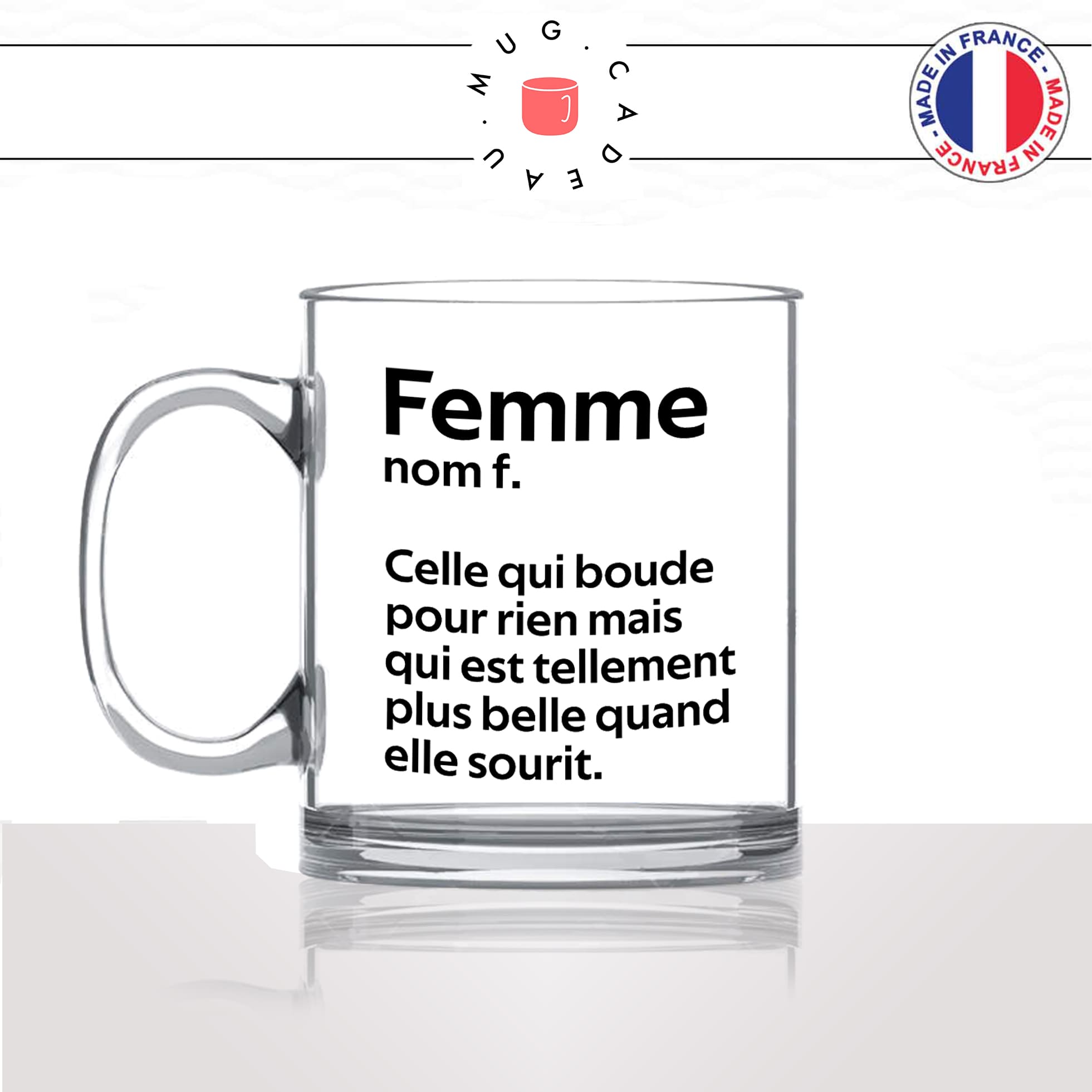 mug-tasse-en-verre-transparent-glass-femme-définition-qui-boude-belle-quand-elle-sourit-fais-la-gueule-humour-fun-idée-cadeau-originale-cool