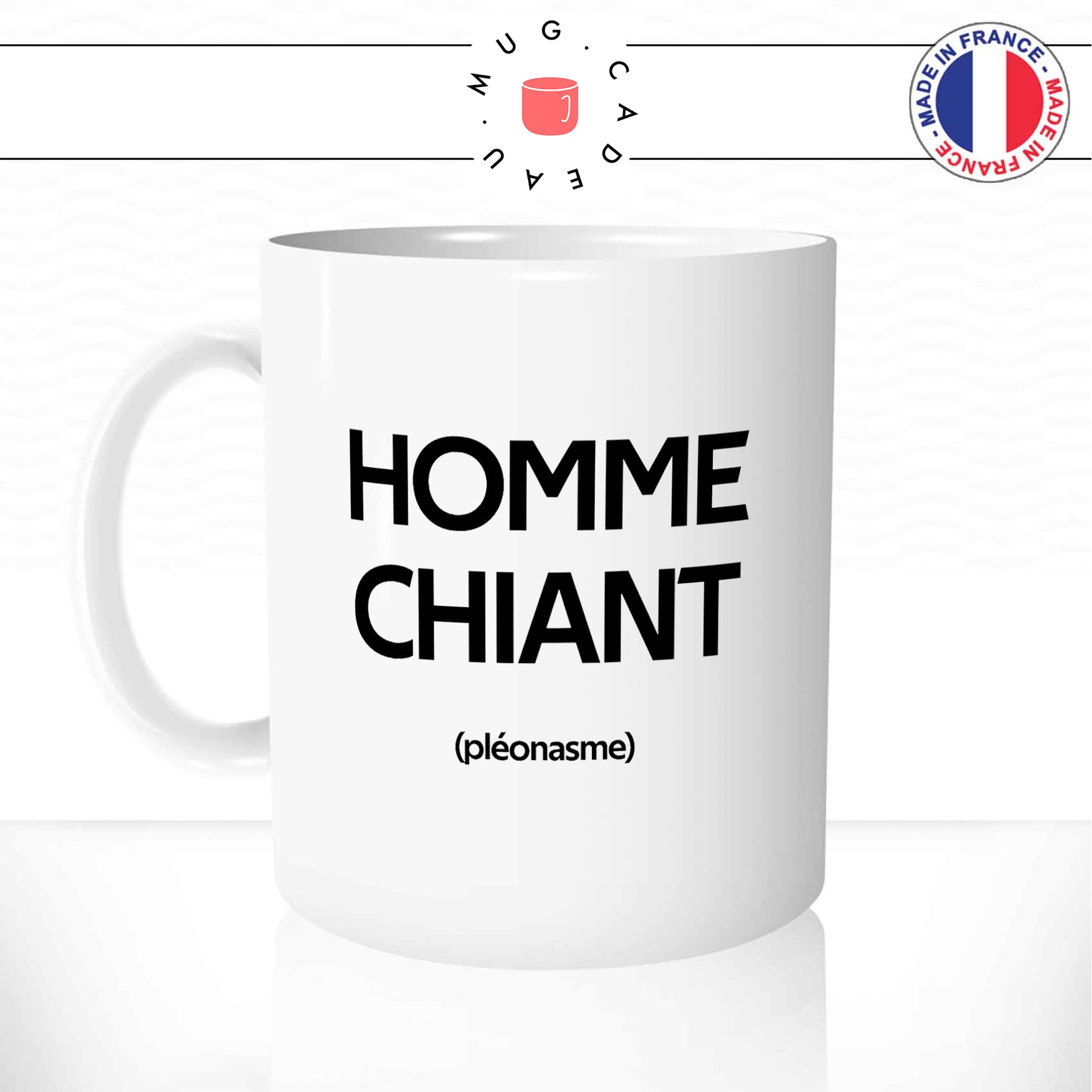 Mug Homme Chiant (Pléonasme)
