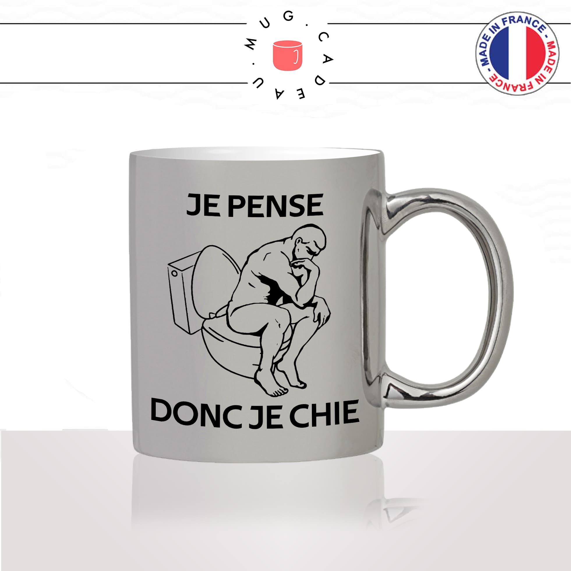 mug-tasse-argenté-argent-gris-silver-je-pense-donc-je-chie-le-penseur-de-rodin-toilettes-homme-caca-mec-couple-humour-fun-idée-cadeau2