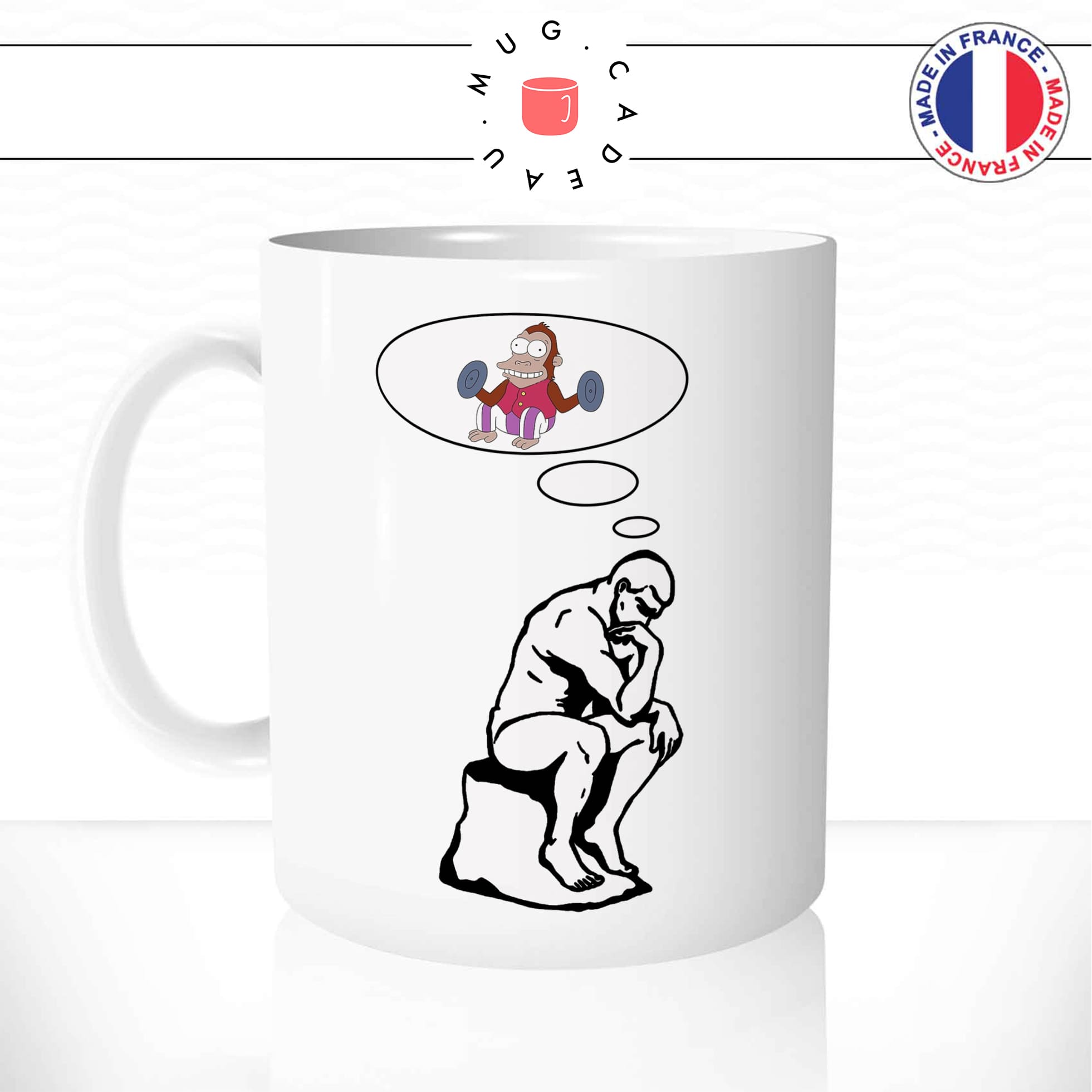 mug-tasse-blanc-le-penseur-de-rodin-singe-qui-joue-des-symbales-homer-simpson-parodie-humour-fun-idée-cadeau-originale-cool
