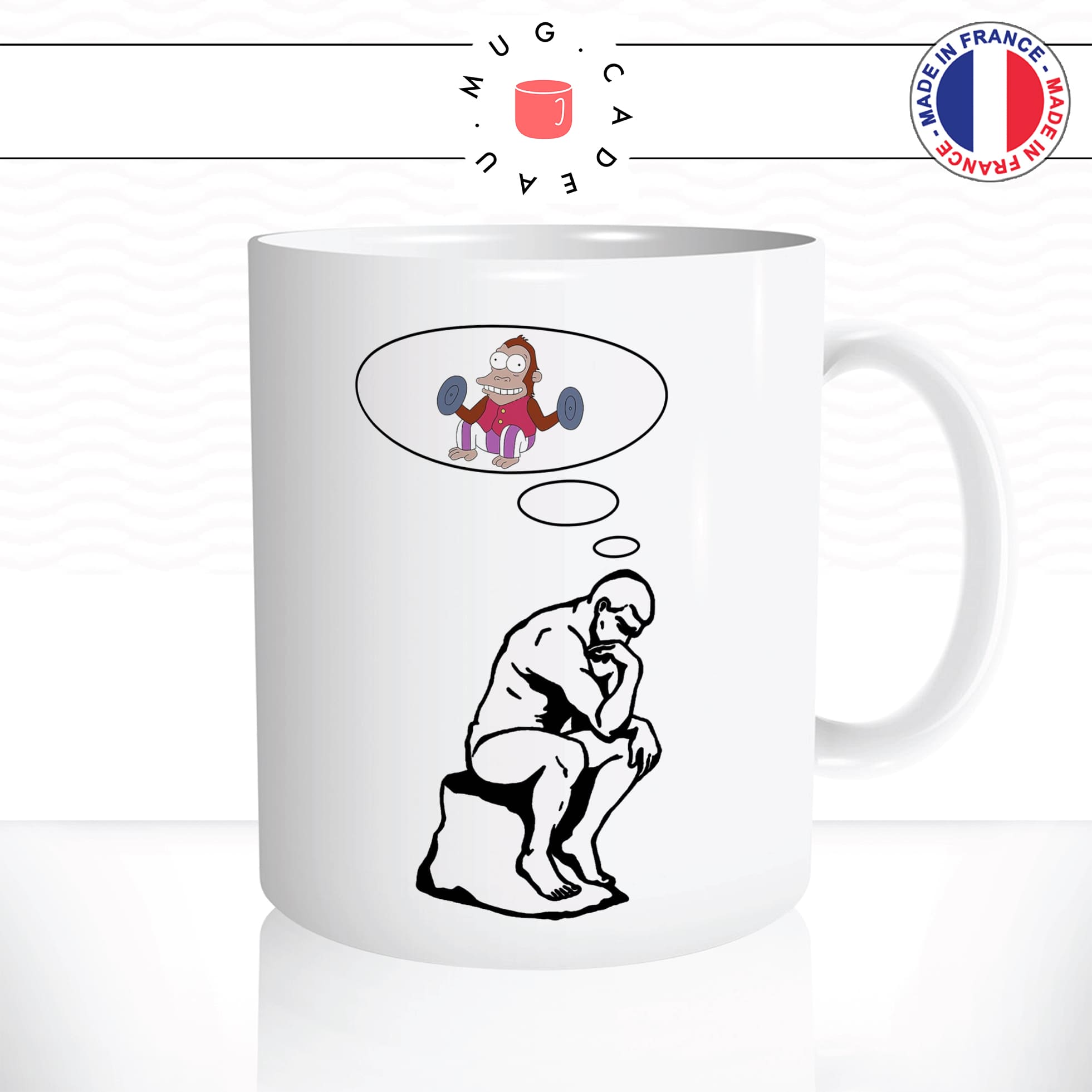 mug-tasse-blanc-le-penseur-de-rodin-singe-qui-joue-des-symbales-homer-simpson-parodie-humour-fun-idée-cadeau-originale-cool2
