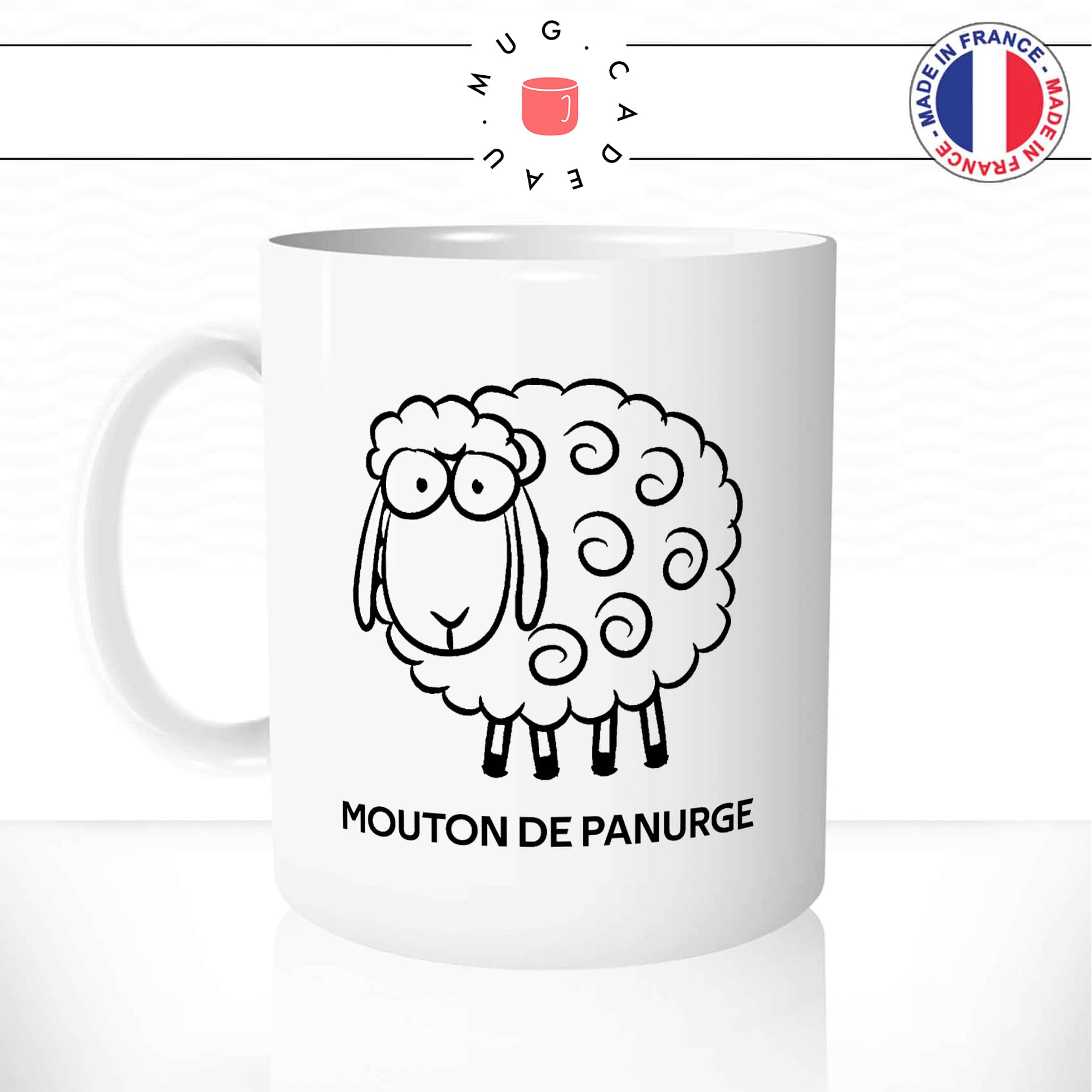 mug-tasse-blanc-mouton-de-panurge-suiveur-politique-société-bete-con-gilet-jaune-humour-fun-idée-cadeau-originale-cool
