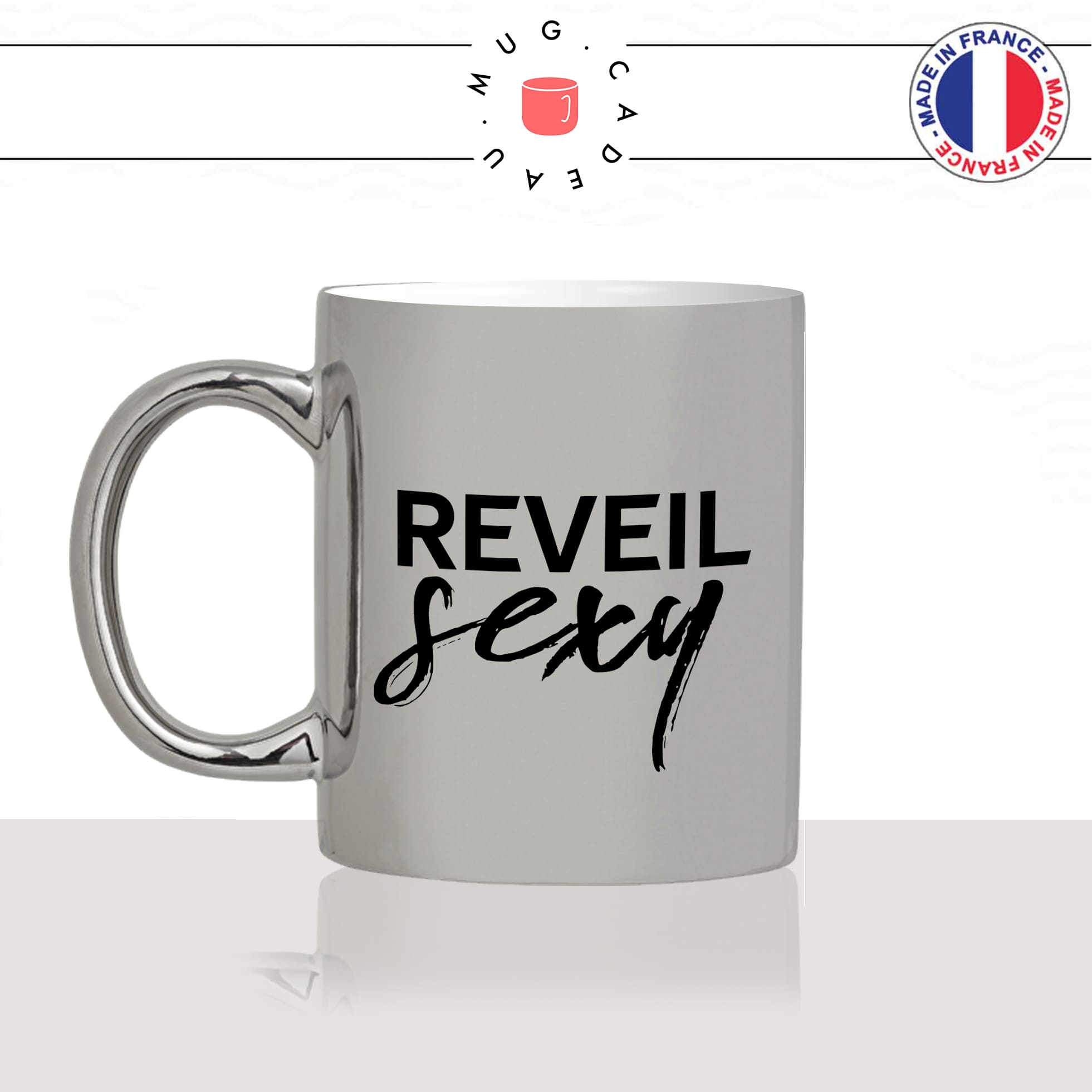 Mug Réveil Sexy - Citations/Café/Matin - Mug-Cadeau