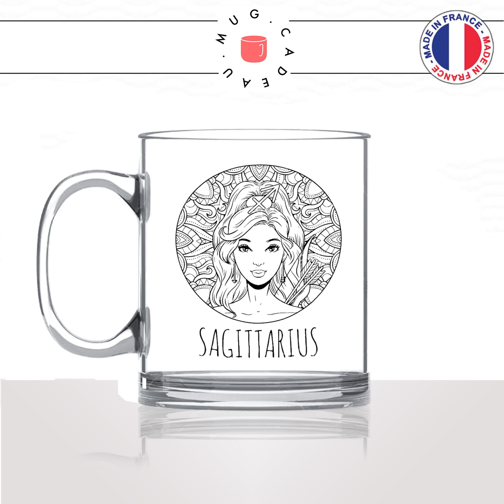 mug-tasse-en-verre-transparent-glass-signe-astrologique-astro-horoscope-sagittaire-dessin-femme-mignon-sagittarius-fun-idée-cadeau-original
