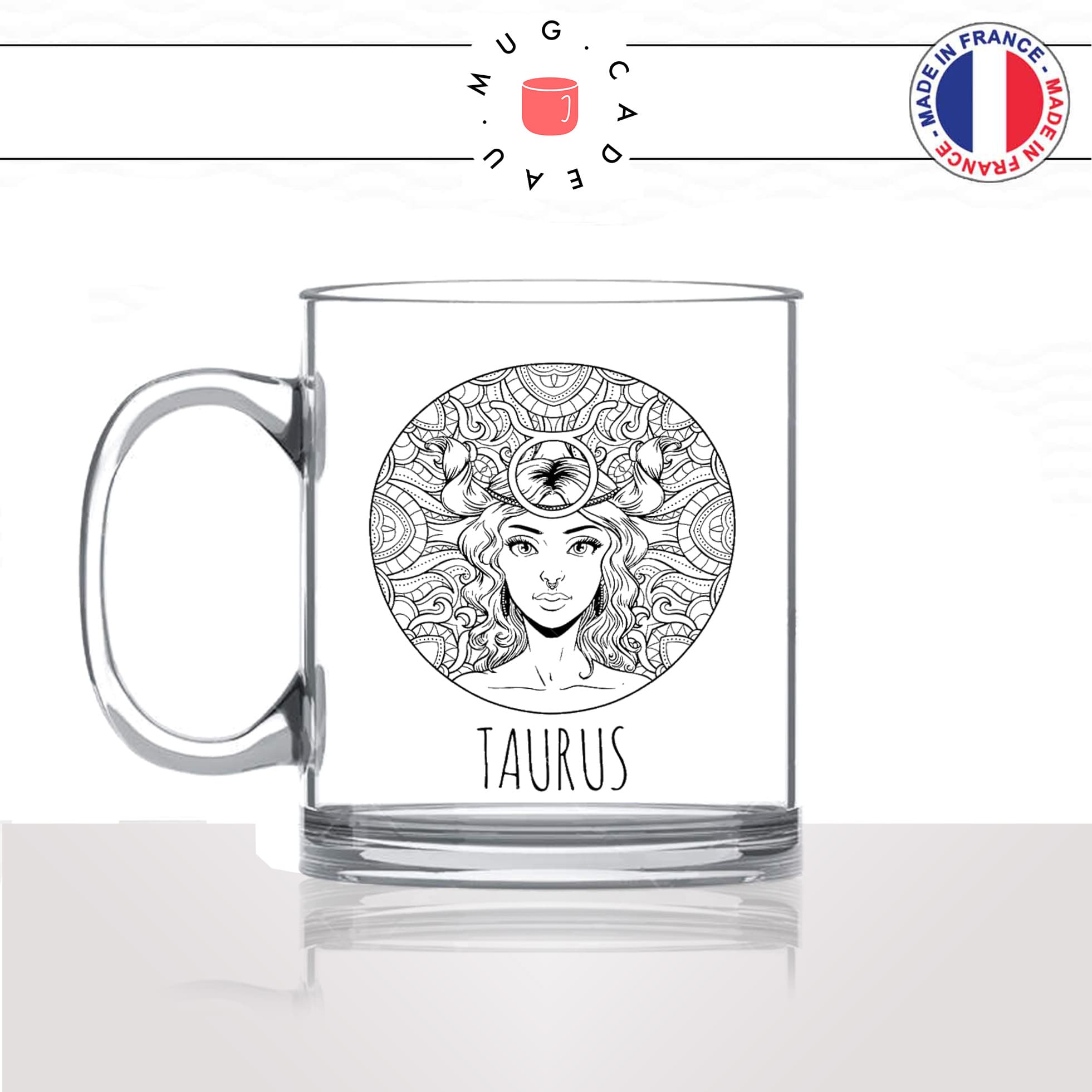 mug-tasse-en-verre-transparent-glass-signe-astrologique-astro-horoscope-tauris-taureau-dessin-femme-mignon-fun-idée-cadeau-original-personnalisé