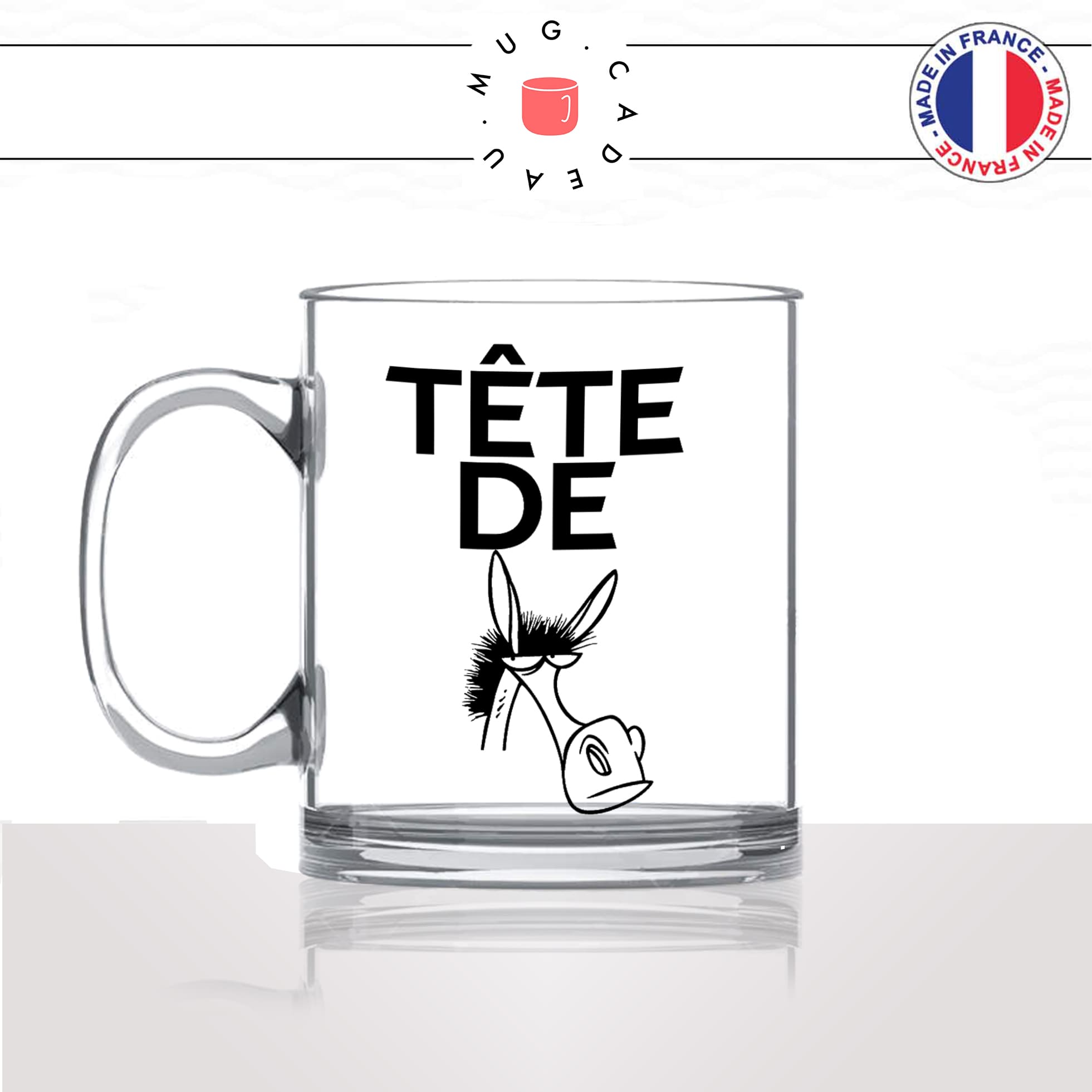mug-tasse-en-verre-transparent-glass-tete-de-mule-drole-expression-francaise-borné-homme-femme-humour-fun-idée-cadeau-originale-cool