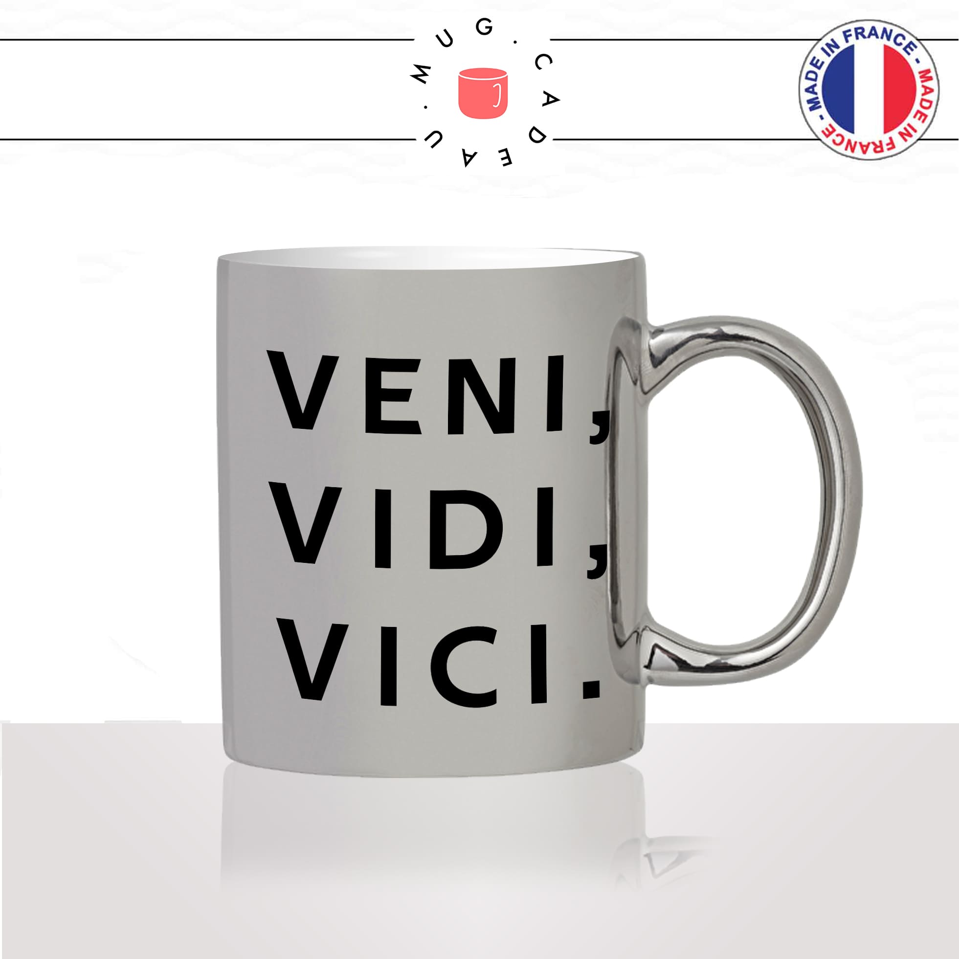 mug-tasse-argenté-argent-gris-silver-veni-vidi-vici-napoleon-latin-citataion-guerre-venu-vu-vaincu-humour-fun-idée-cadeau-originale-cool2