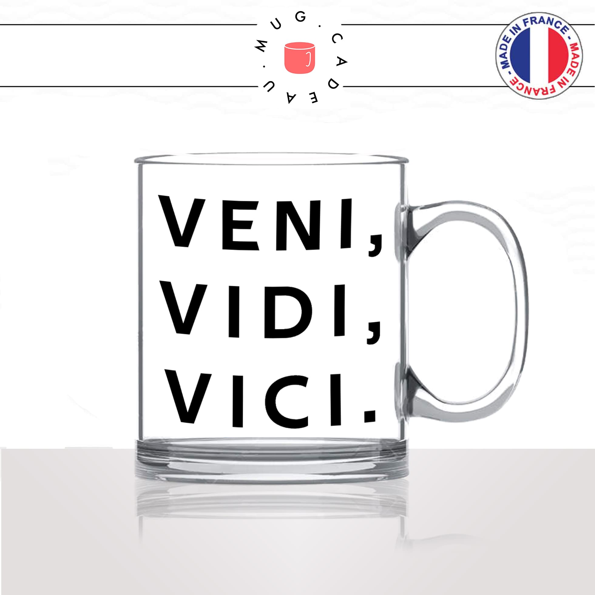 mug-tasse-en-verre-transparent-glass-veni-vidi-vici-napoleon-latin-citataion-guerre-venu-vu-vaincu-humour-fun-idée-cadeau-originale-cool2