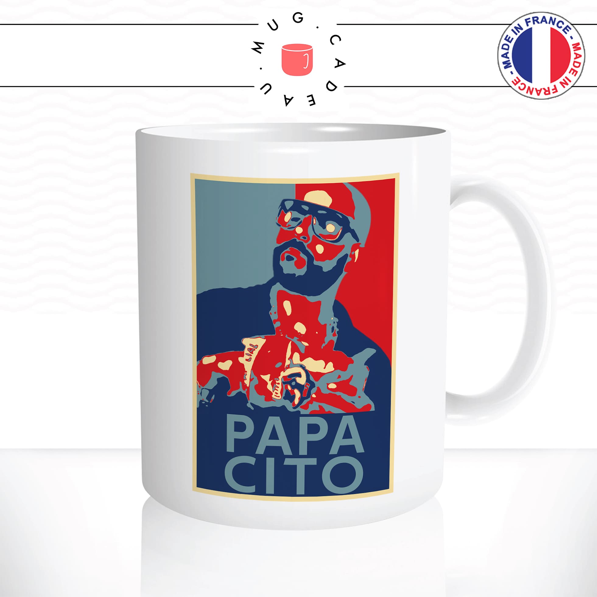 mug-tasse-blanc-simple-papacito-parodie-chips-youtubeur-humour-affiche-obama-drole-idée-cadeau-originale-café-thé2