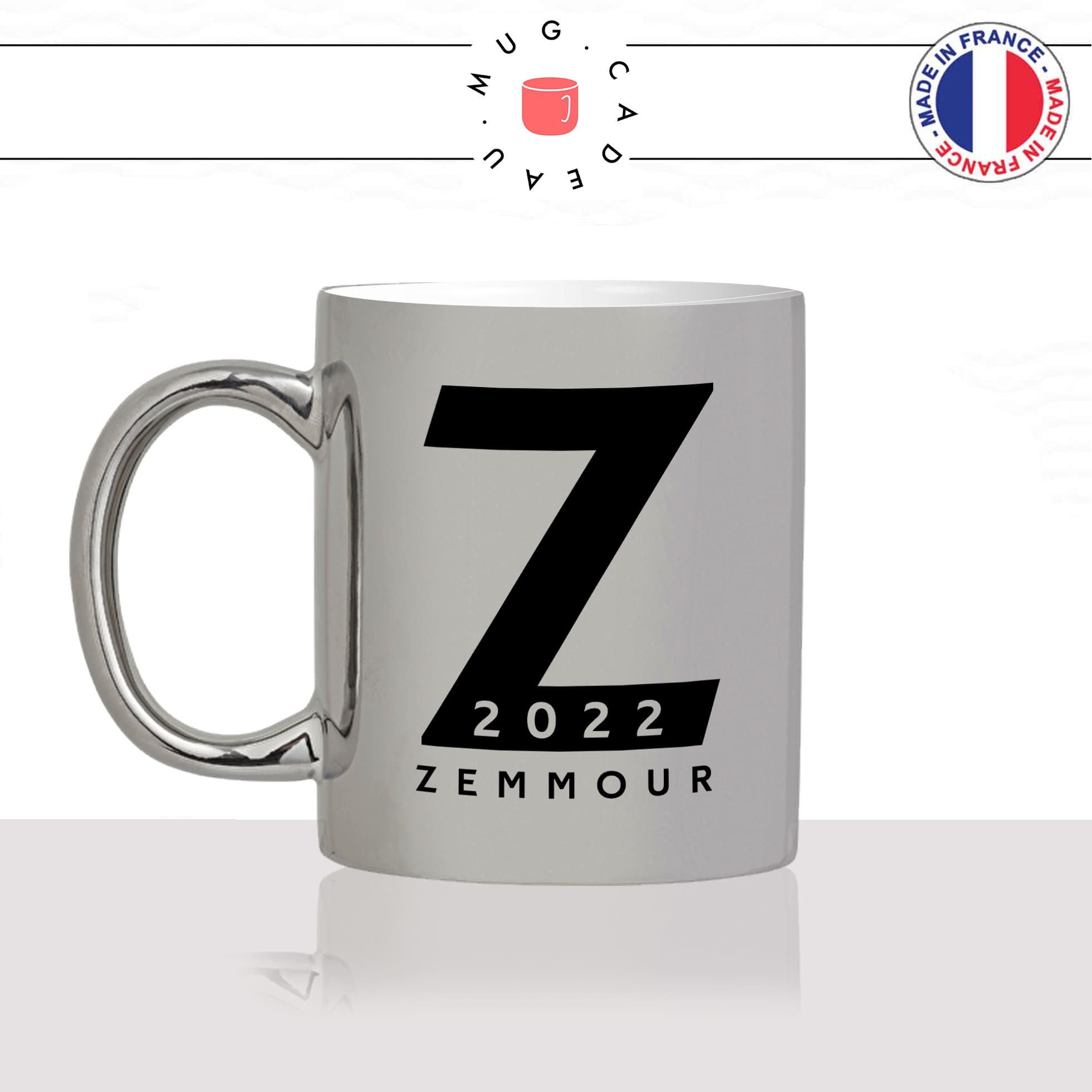 mug-tasse-argent-argenté-silver-gris-Z-zemmour-eric-2022-futur-president-campagne-presidentielle-candidat-elections-politique-idée-cadeau-original