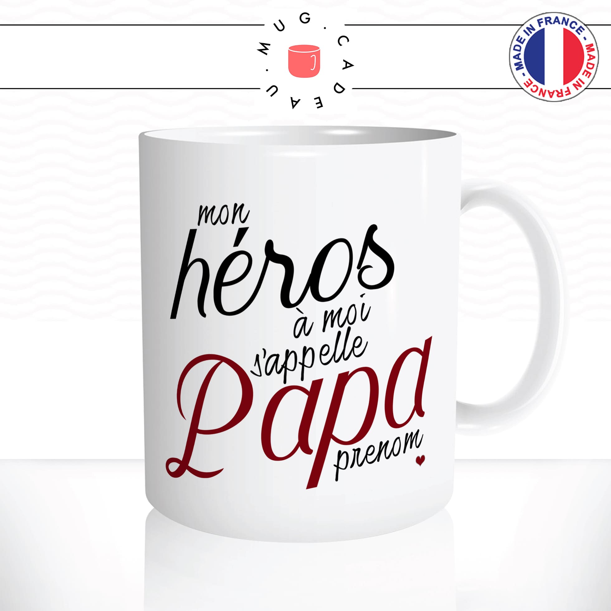 mug-tasse-blanche-fete-des-peres-mon-héros-a-moi-mon-papa-papou-prenom-enfant-personnalisable-unique-offrir-citation-idée-cadeau-fun2