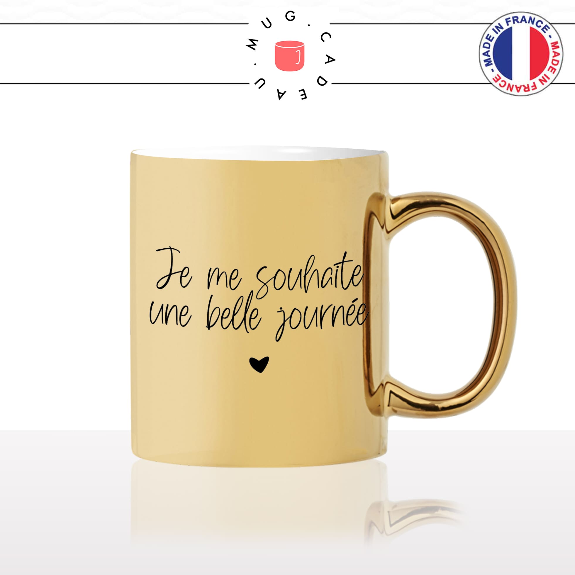 Mug Une Bonne Journée - Citations/Positives - Mug-Cadeau