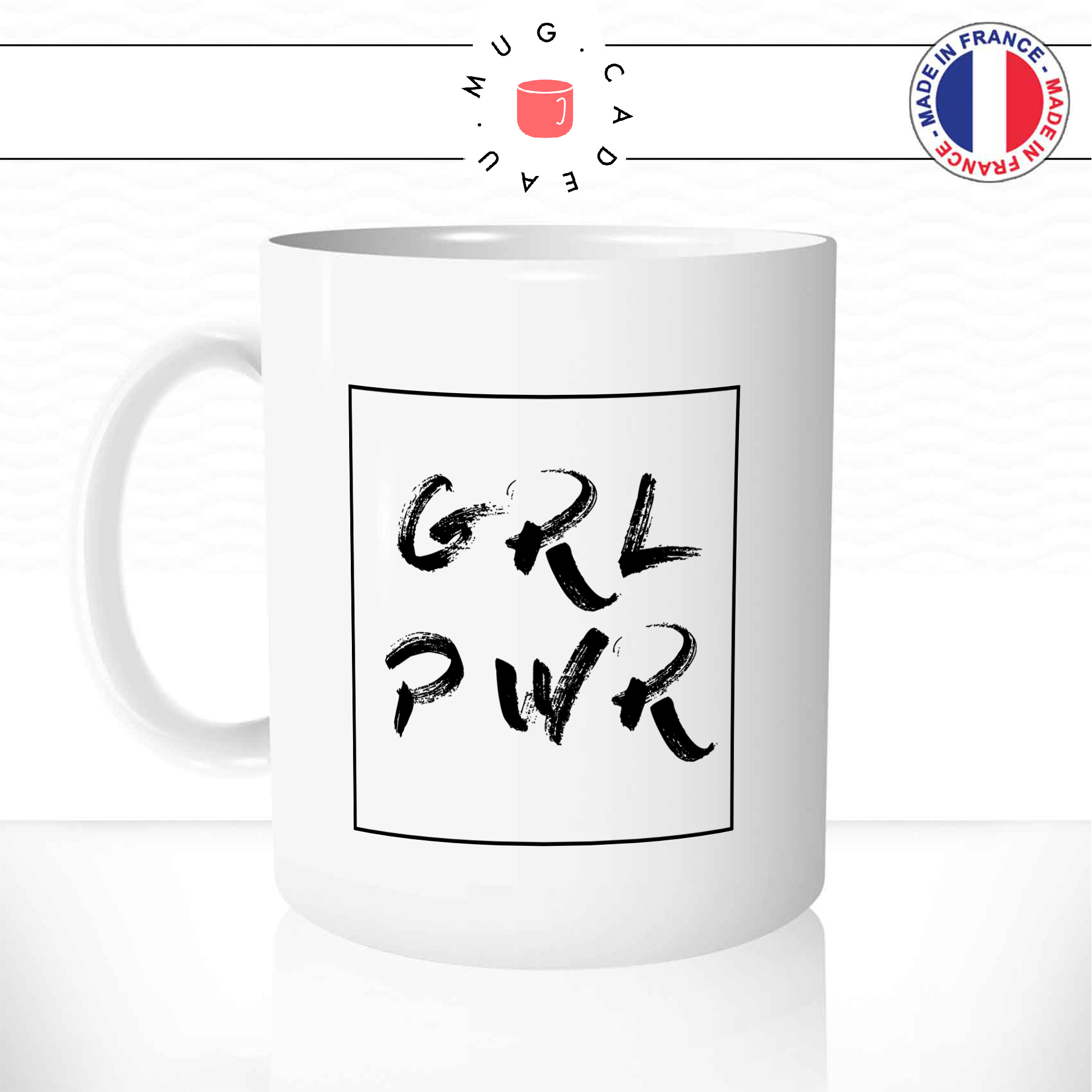mug-tasse-ref47-citation-heureuse-girl-power-grl-pwr-carre-noir-effet-peinture-cafe-the-mugs-tasses-personnalise-anse-gauche