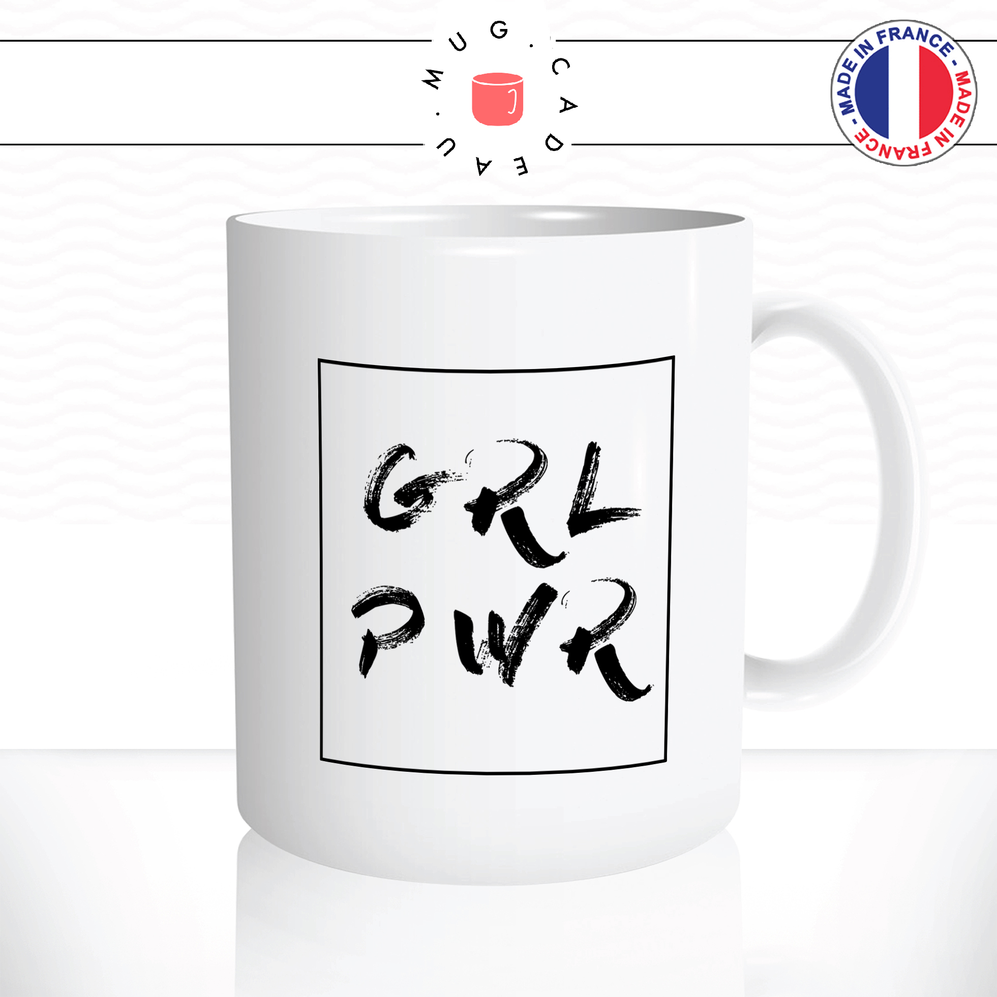 mug-tasse-ref47-citation-heureuse-girl-power-grl-pwr-carre-noir-effet-peinture-cafe-the-mugs-tasses-personnalise-anse-droite