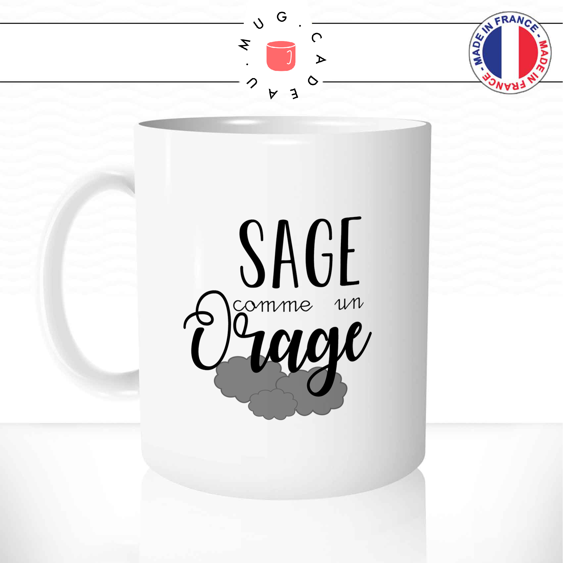 Mug Sage Comme Un Orage