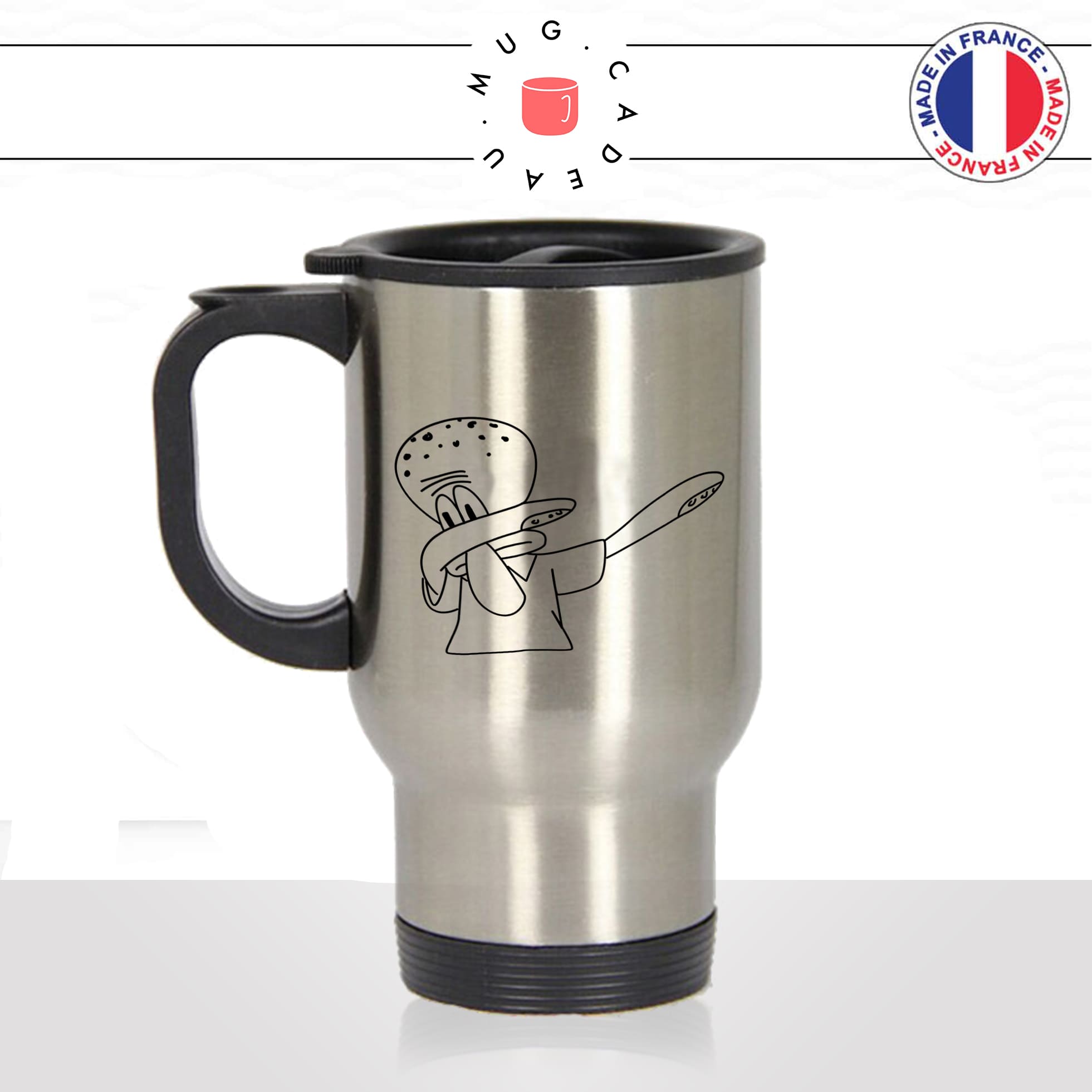 mug-tasse-de-voyage-inox-gris-café-a-emporter-dessin-animé-carlos-dhab-dab-danse-cool-drole-offrir-amie-idée-cadeau-original-fun
