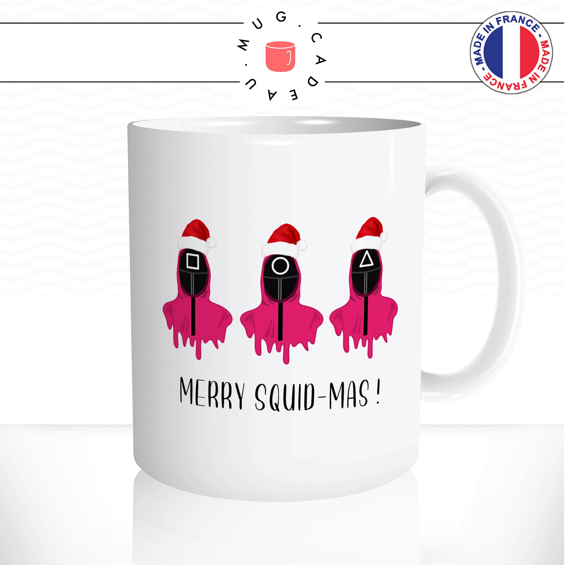 mug-blanc-tasse-idée-cadeau-personnalisé-merry-christmas-squid-game-joyeux-noel-pere-noël-decembre-cadeaux-fun-humour-offrir-original-2