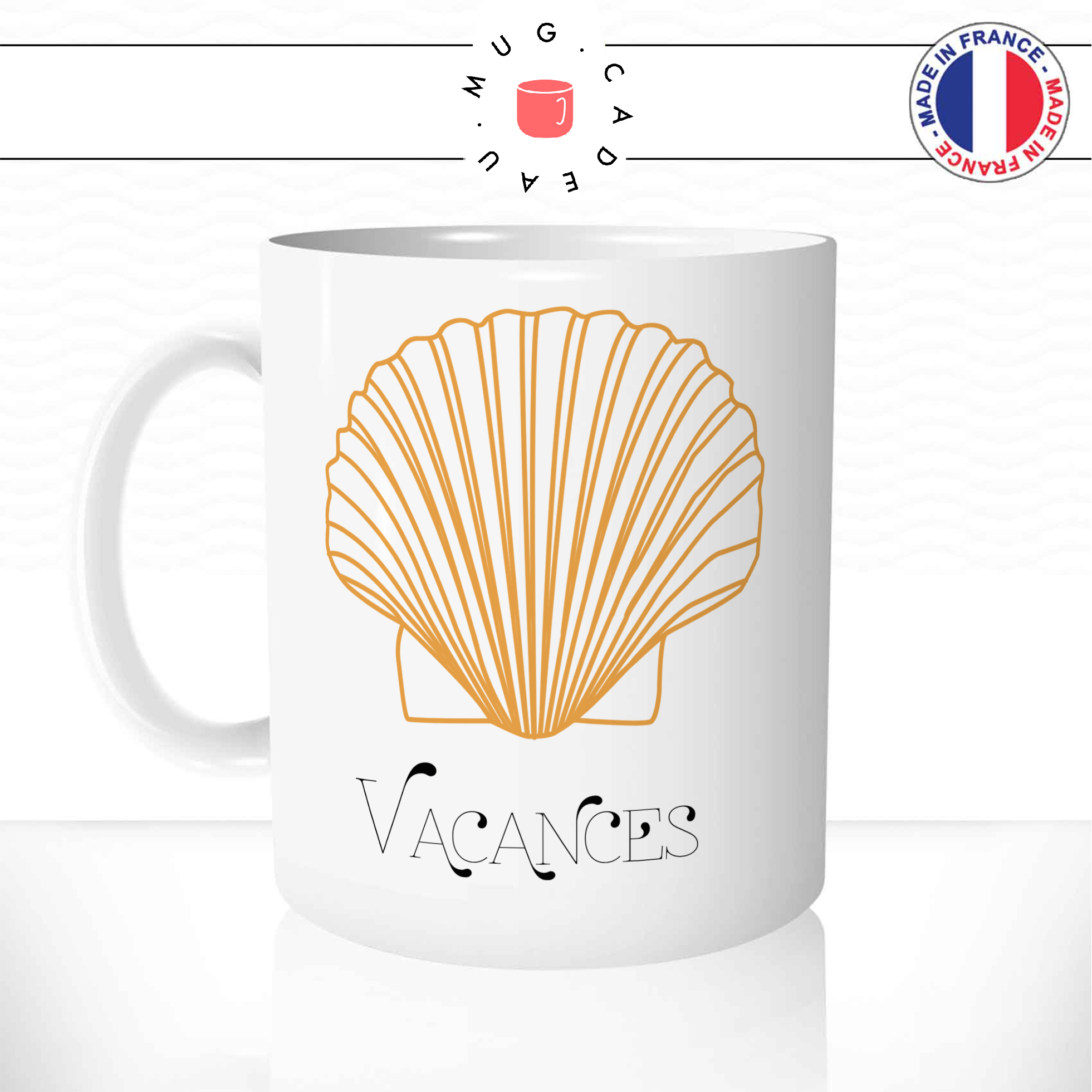 mug-tasse-ref5-coquillage-jaune-vacances-plage-cafe-the-mugs-tasses-personnalise-anse-gauche