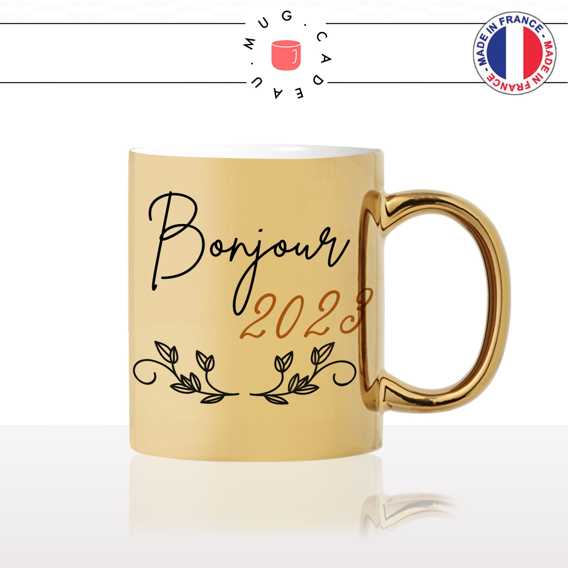 mug-tasse-or-doré-brillant-cadeau-bonjour-2023-nouvel-an-bonne-année-janvier-2024-hello-hiver-résolution-café-thé-personnalisé-personnalisable2