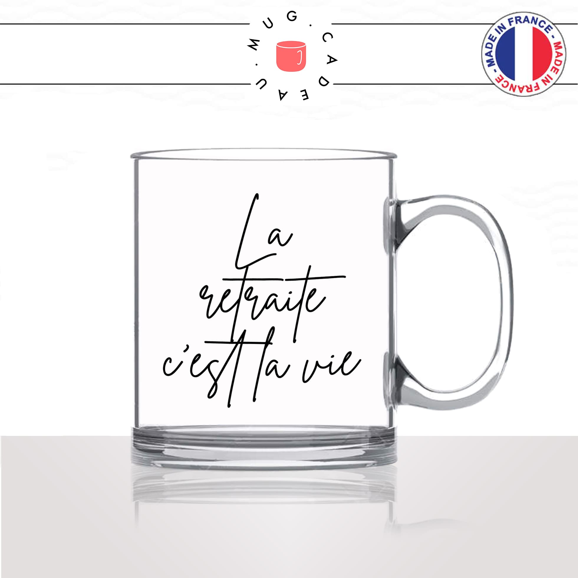 mug-tasse-en-verre-transparent-cadeau-la-retraite-cest-la-vie-retraité-pot-de-départ-a-la-retraite-collegue-humour-café-thé-personnalisé-personnalisable2