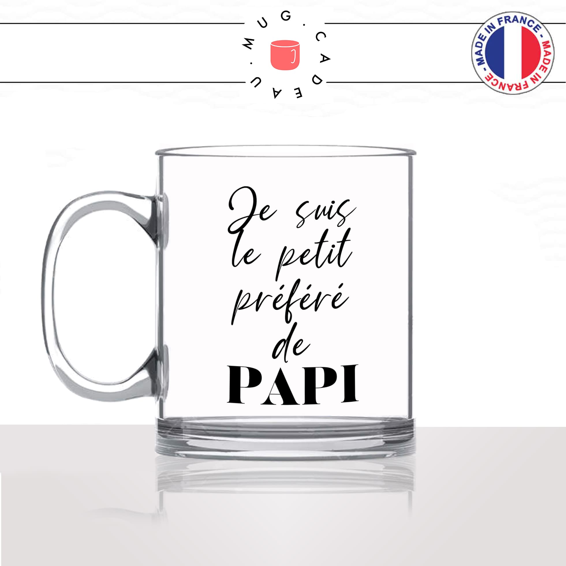 mug-tasse-en-verre-transparent-cadeau-le-petit-préféré-de-papi-grand-père-cadeau-petit-garcon-humour-café-thé-personnalisé-personnalisable