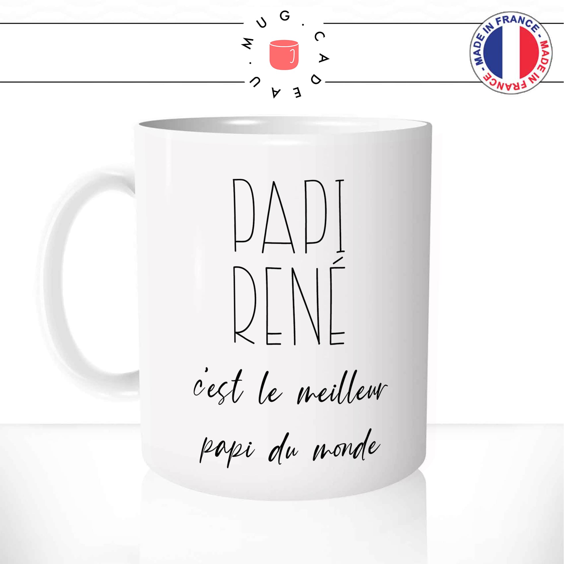 Mug Le Meilleur Papi du Monde - Pour Papi - Mug-Cadeau
