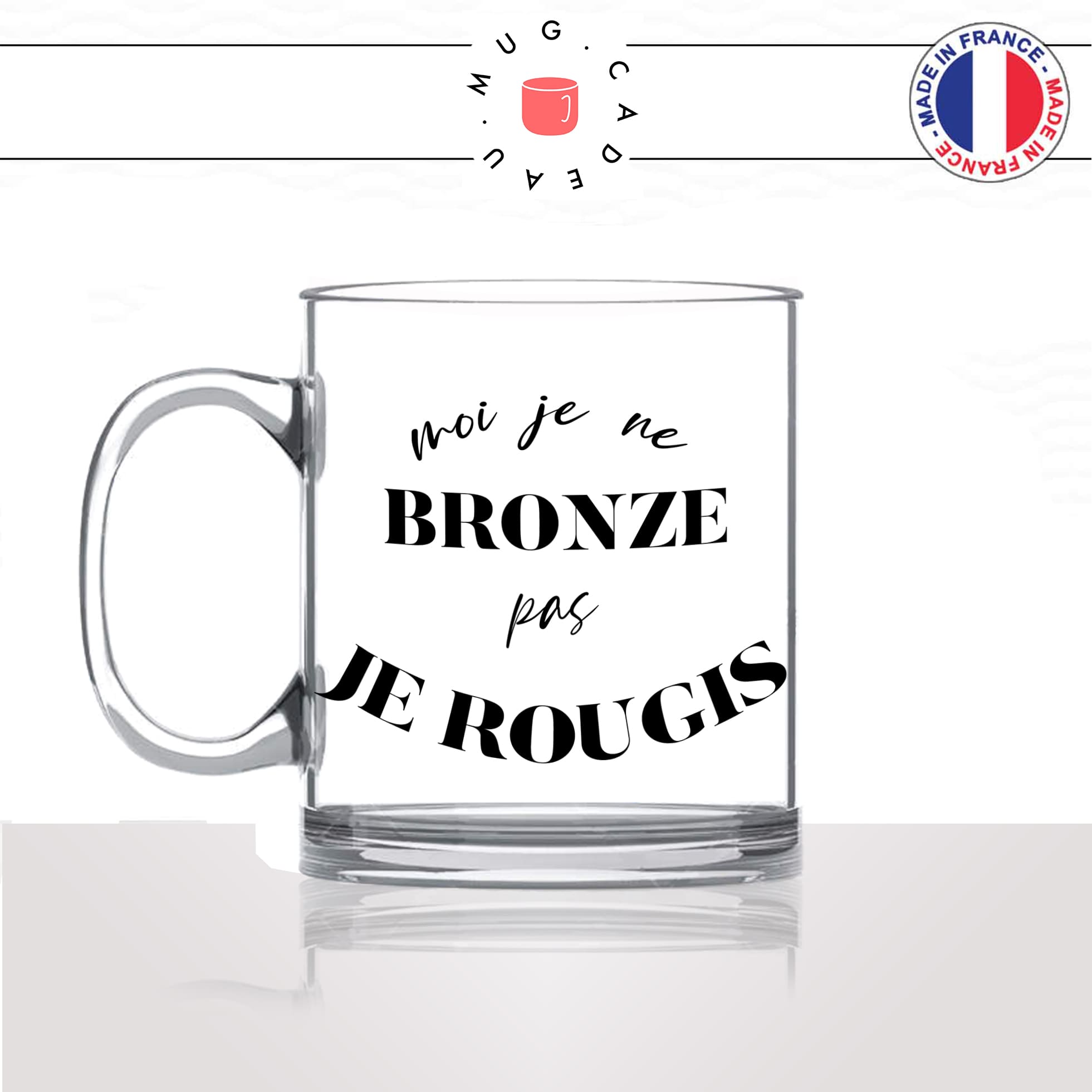 mug-tasse-en-verre-transparent-cadeau-vacances-bronzer-rougir-bronzage-bronze-coup-de-soleil-humour-café-thé-personnalisé-personnalisable