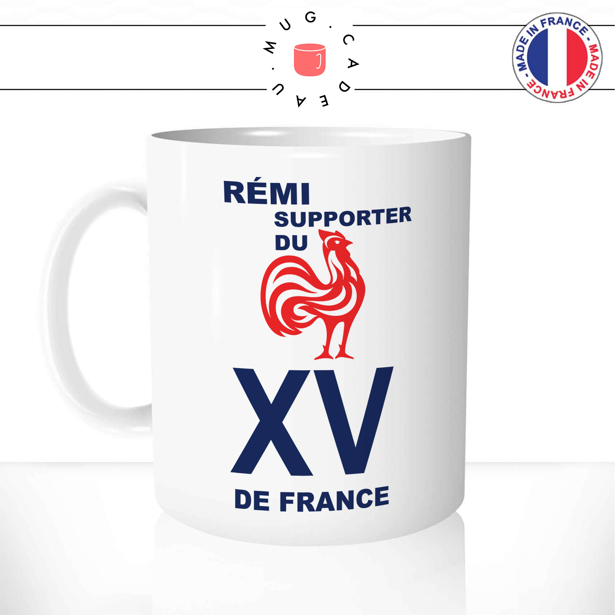 Mug Supporter Du XV de France - Coupe du Monde Rugby - Mug-Cadeau
