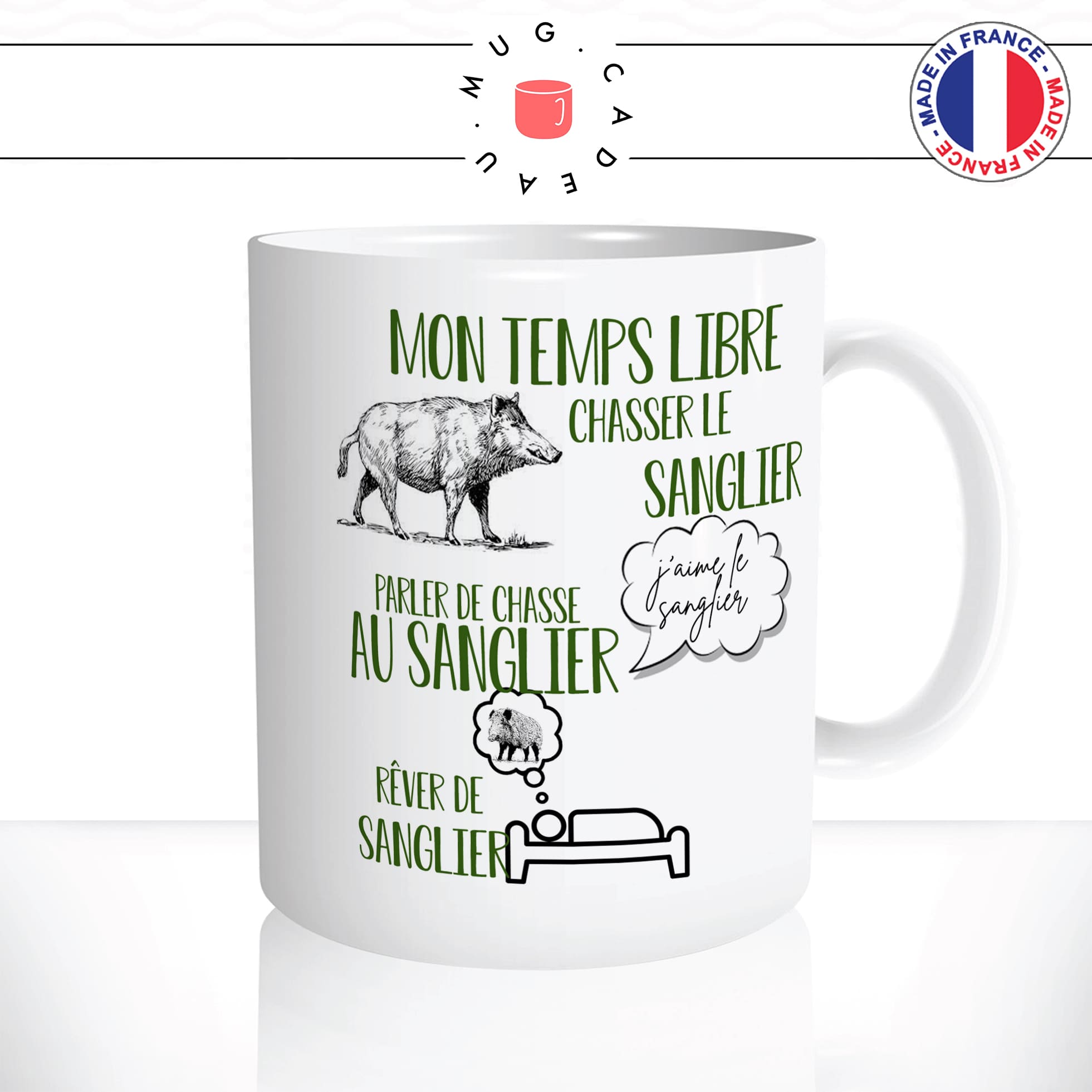 mug-tasse-blanche-chasse-au-sanglier-chasseur-gibier-battues-fusils-ouverture-de-la-chasse-plomb-idée-cadeau-originale2