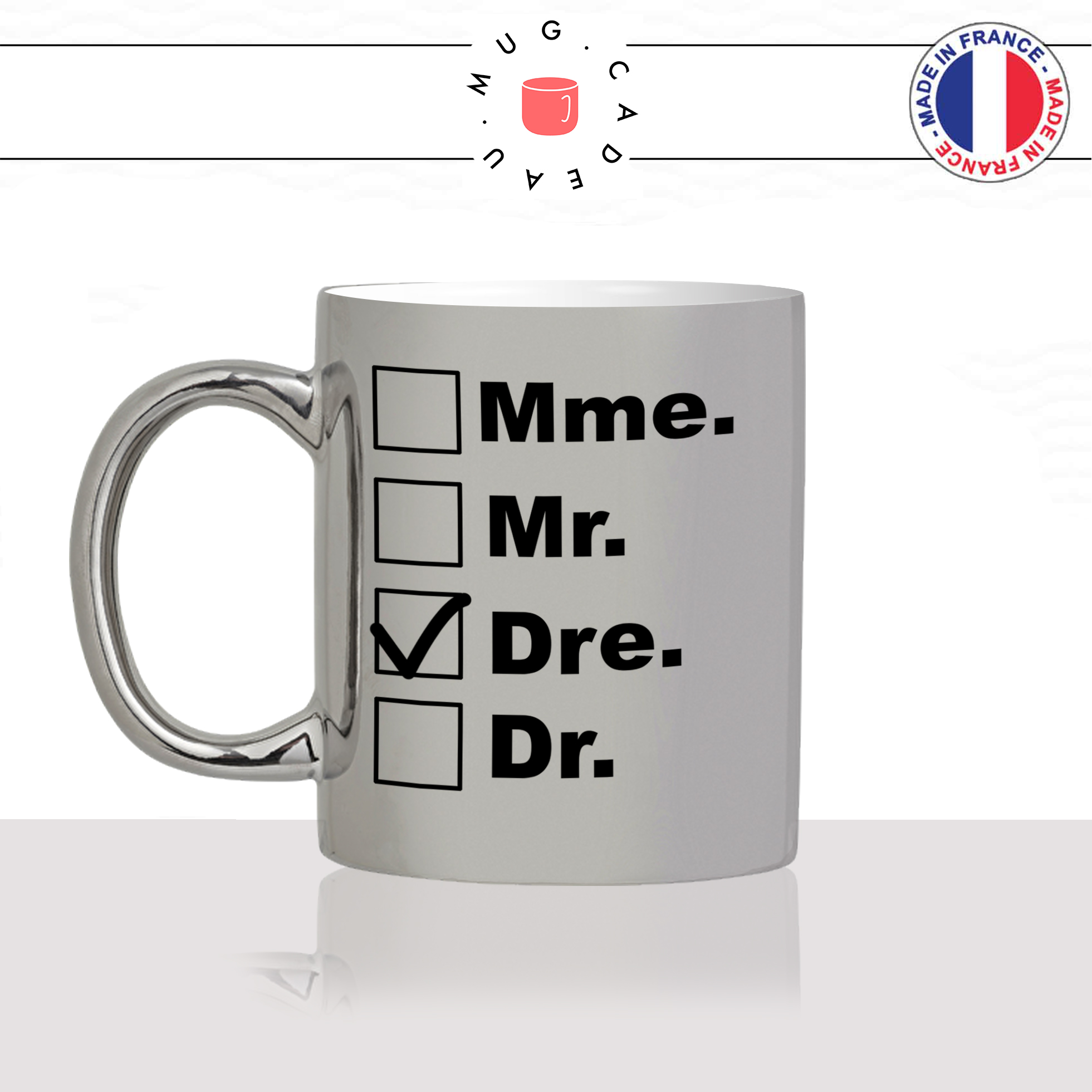 mug-tasse-argent-silver-gris-unique-doctoresse-docteure-femme-humour-fun-cool-idée-cadeau-original-personnalisé-métier-médecine-cabinet