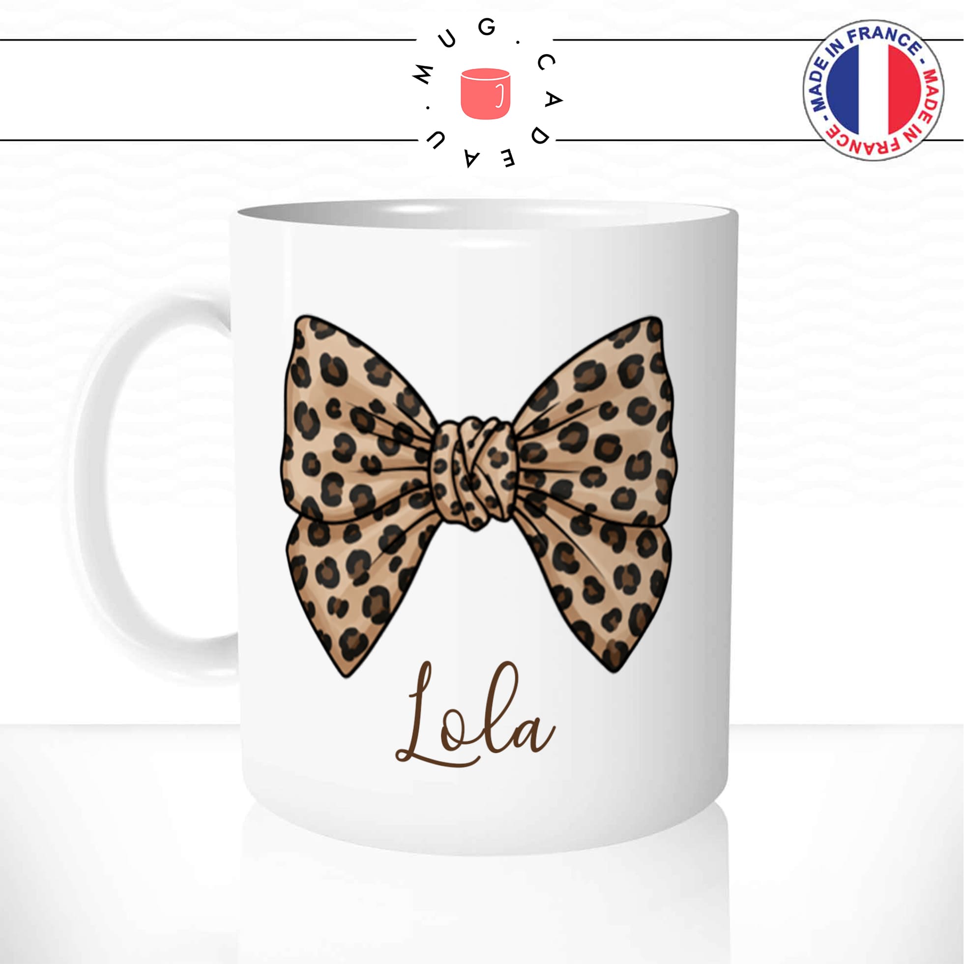 mug-cadea-noeud-papillon-leopard-prenom