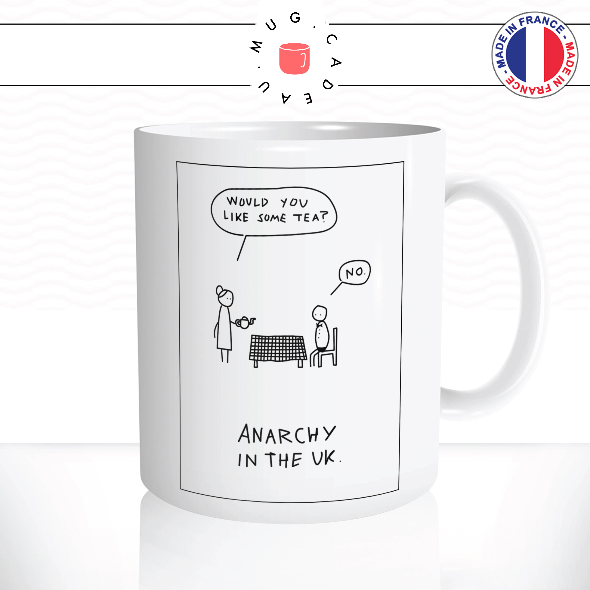 mug-tasse-ref9-drole-tea-no-anarchy-in-uk-cafe-the-mugs-tasses-personnalise-anse-droite
