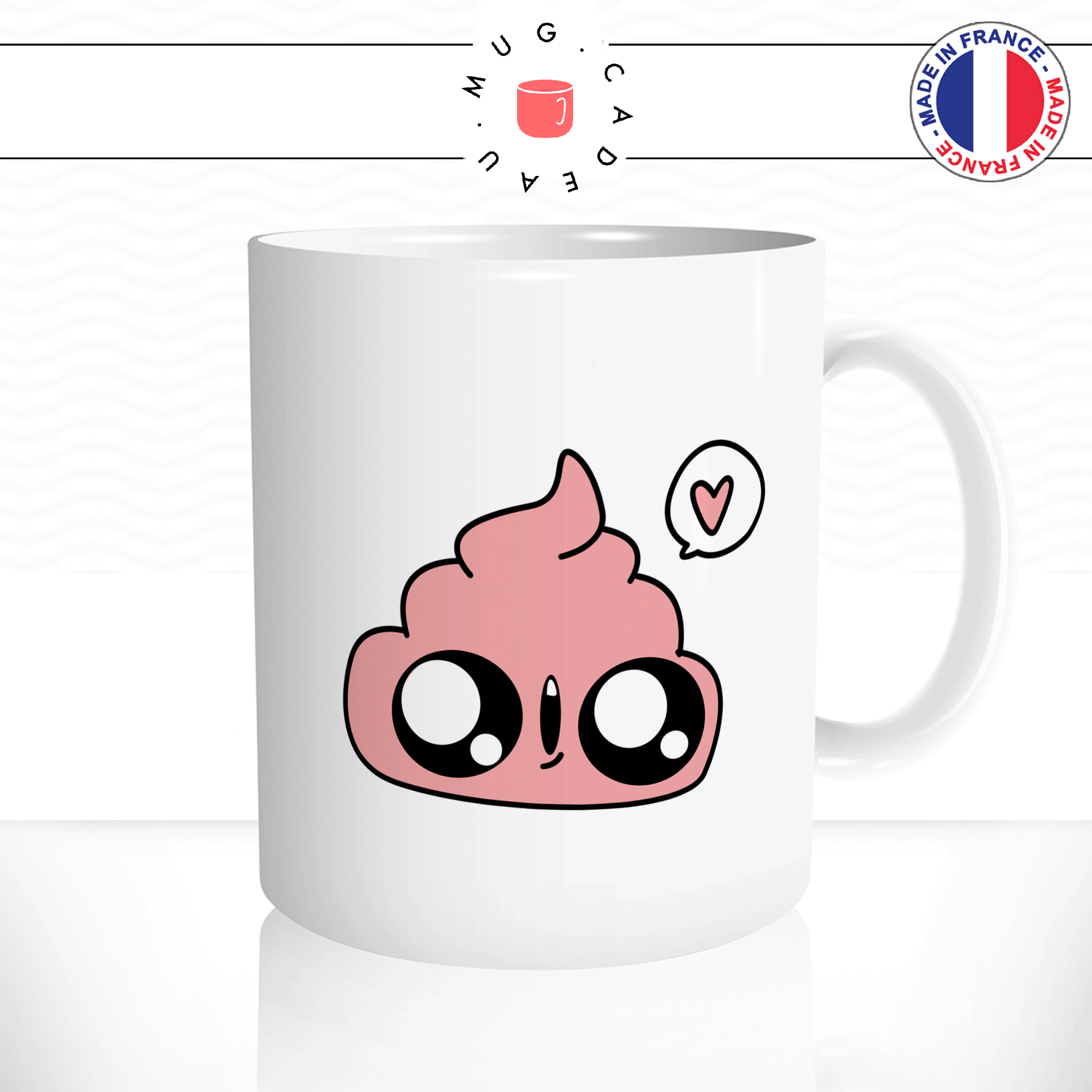 mug-tasse-ref13-drole-emoji-caca-crotte-rose-bulle-coeur-cafe-the-mugs-tasses-personnalise-anse-droite