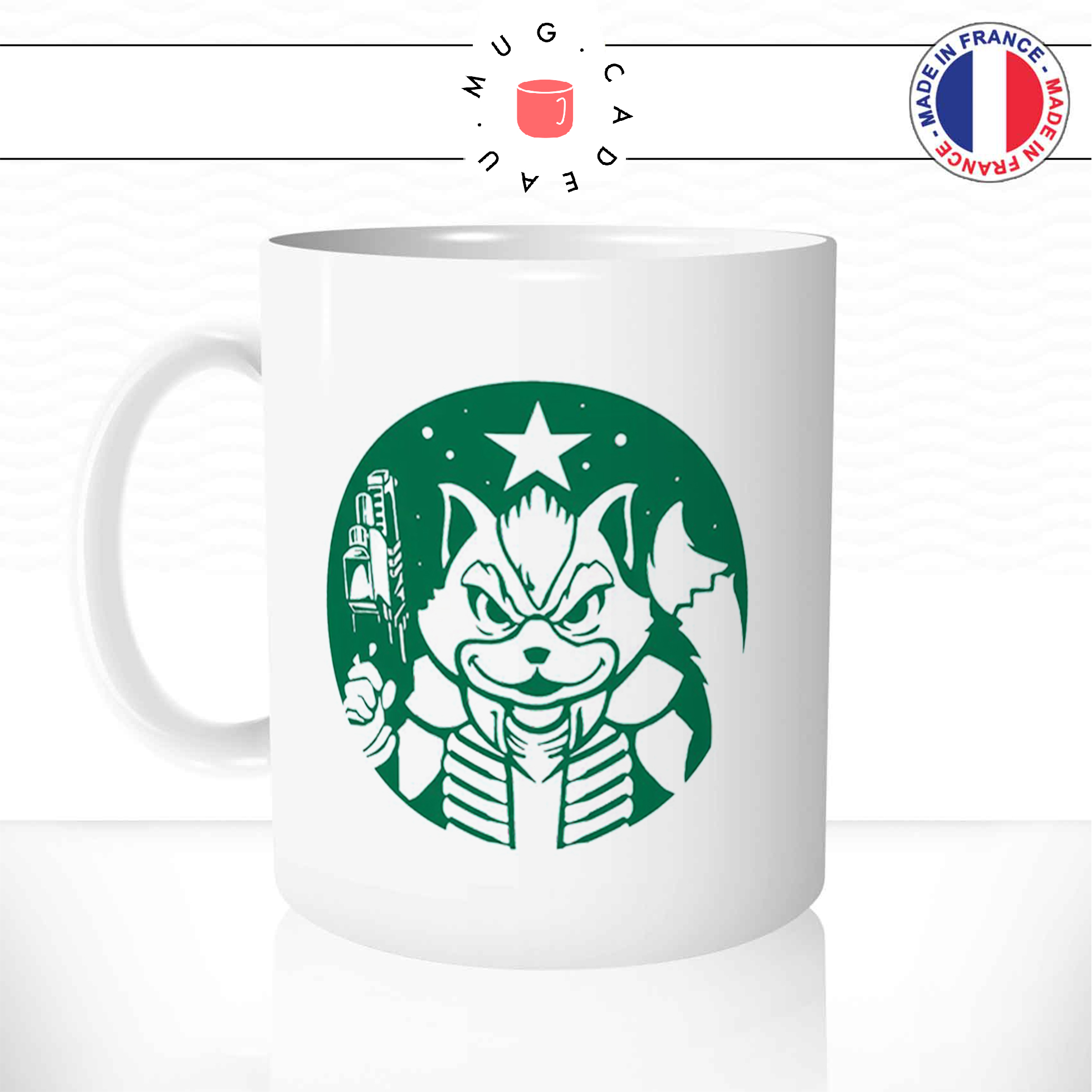 Tasse chauffante Dragon de tasse de thé Sticker -  France
