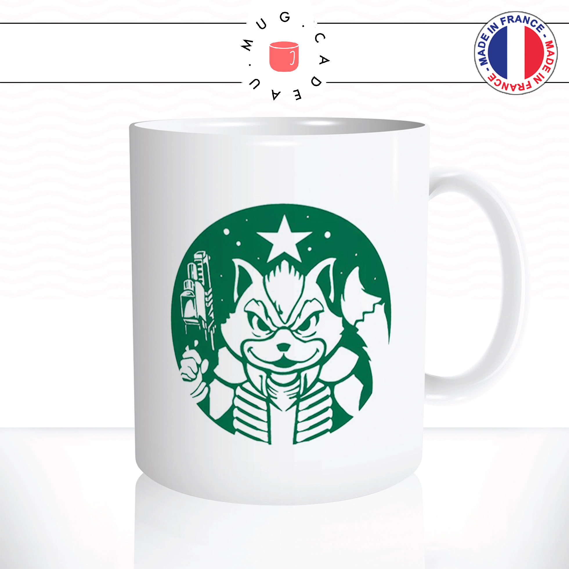 mug-tasse-ref4-gardiens-galaxie-rocket-racoon-vert-logo-rond-starbucks-cafe-the-lugs-tasses-personnalise-anse-droite