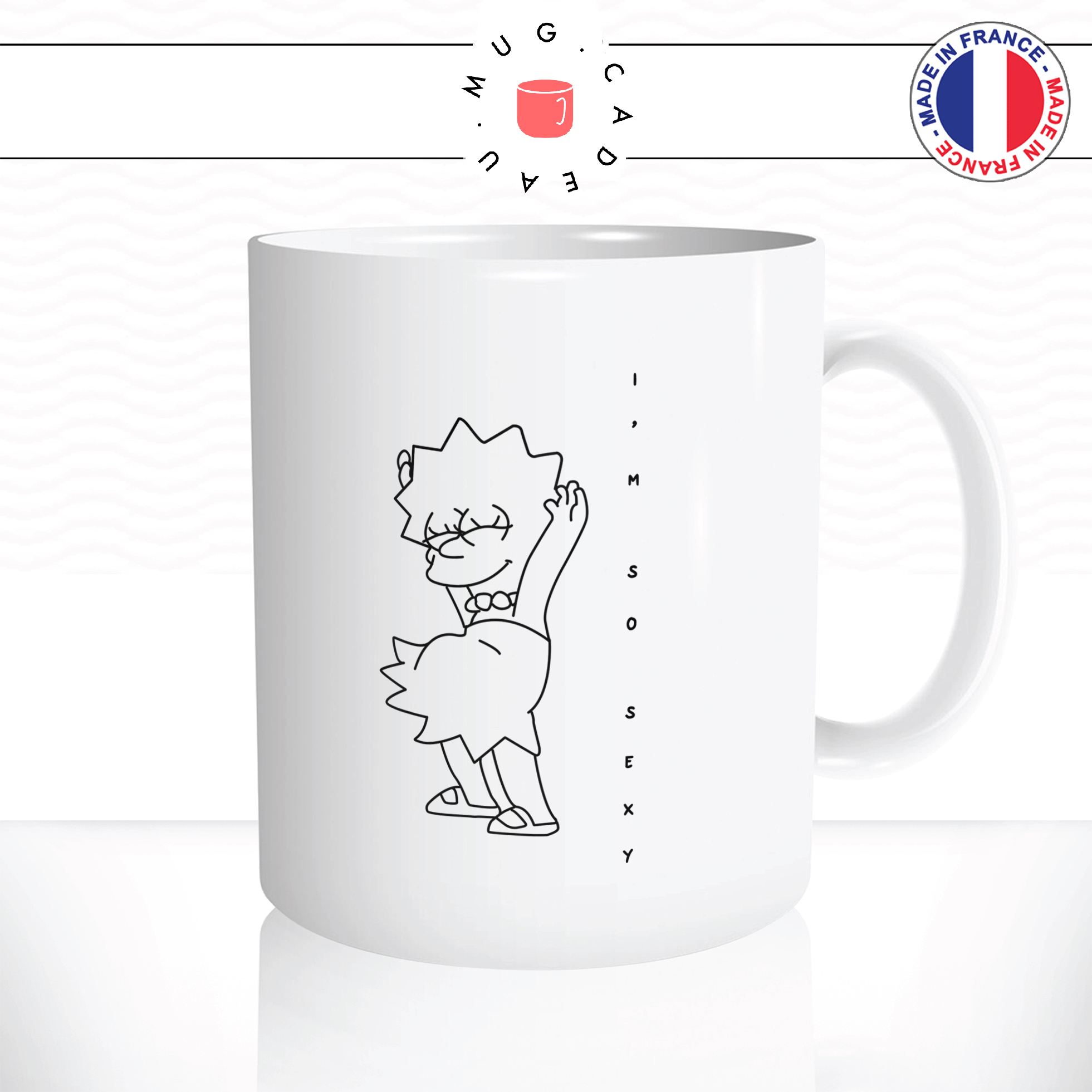 mug-tasse-ref6-simpsons-lisa-dessin-noir-im-so-sexy-simple-happy-cafe-the-mugs-tasses-personnalise-anse-droite