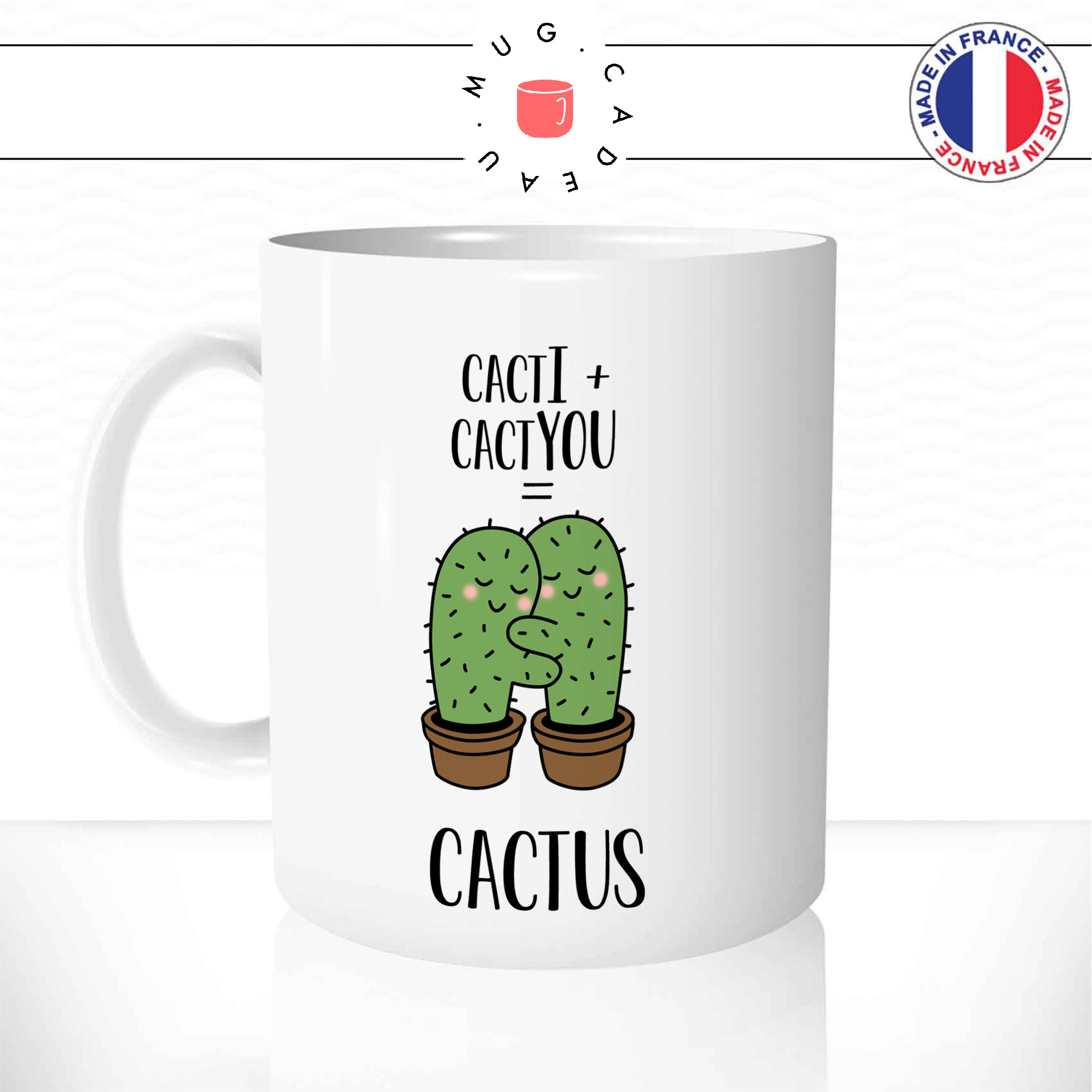 Mug Couple de Cactus