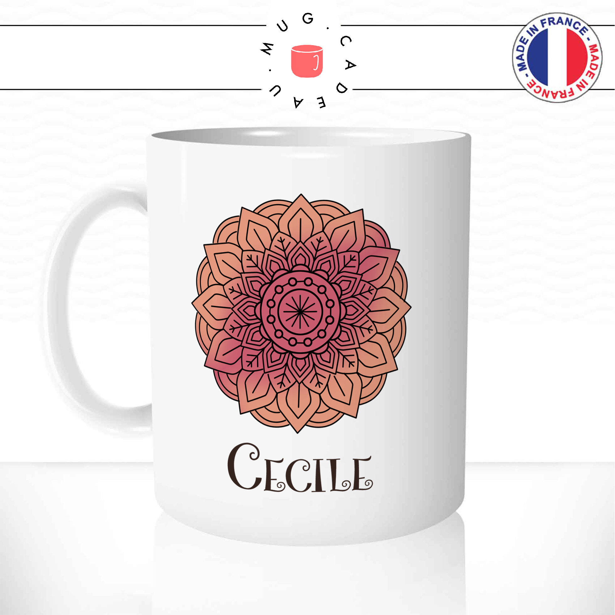mug-tasse-ref22-fleurs-mandala-couleurs-rose-beige-degrade-prenom-personnalisable-simple-cafe-the-mugs-tasses-personnalise-anse-gauche