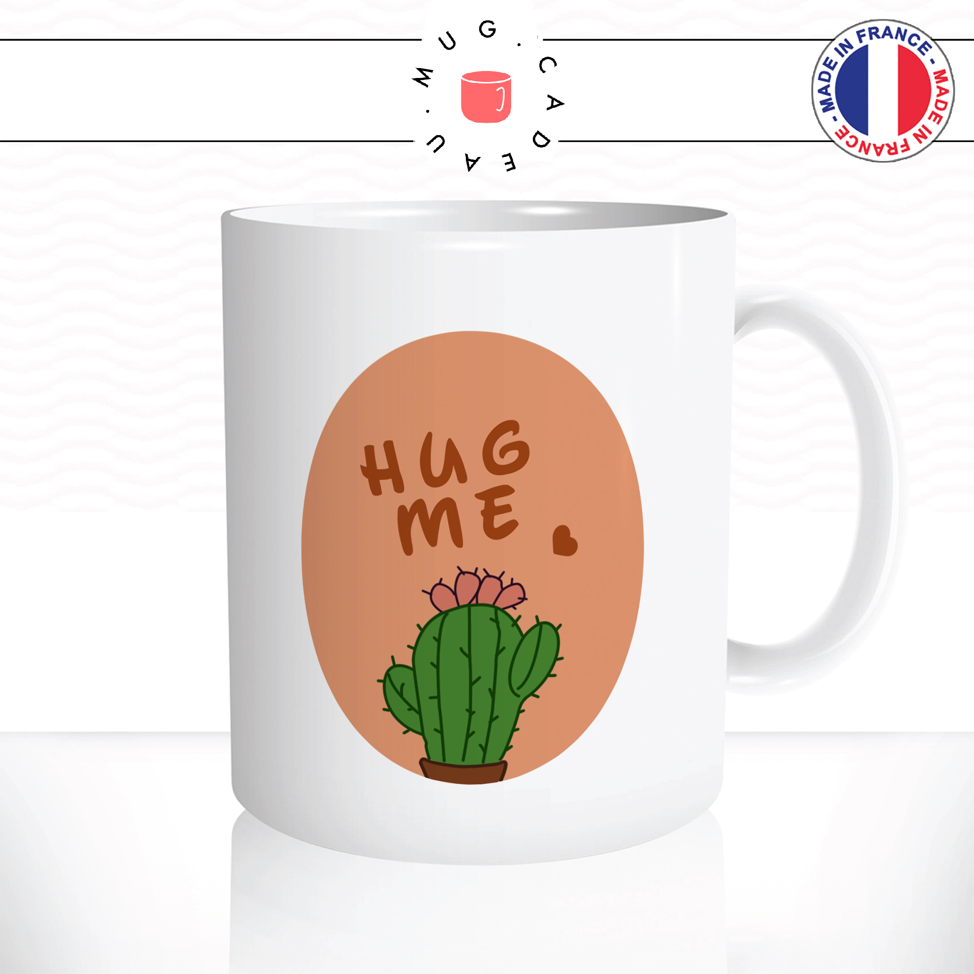 mug-tasse-ref27-fleur-cactus-vert-fond-orange-hug-me-coeur-cafe-the-mugs-tasses-personnalise-anse-droite