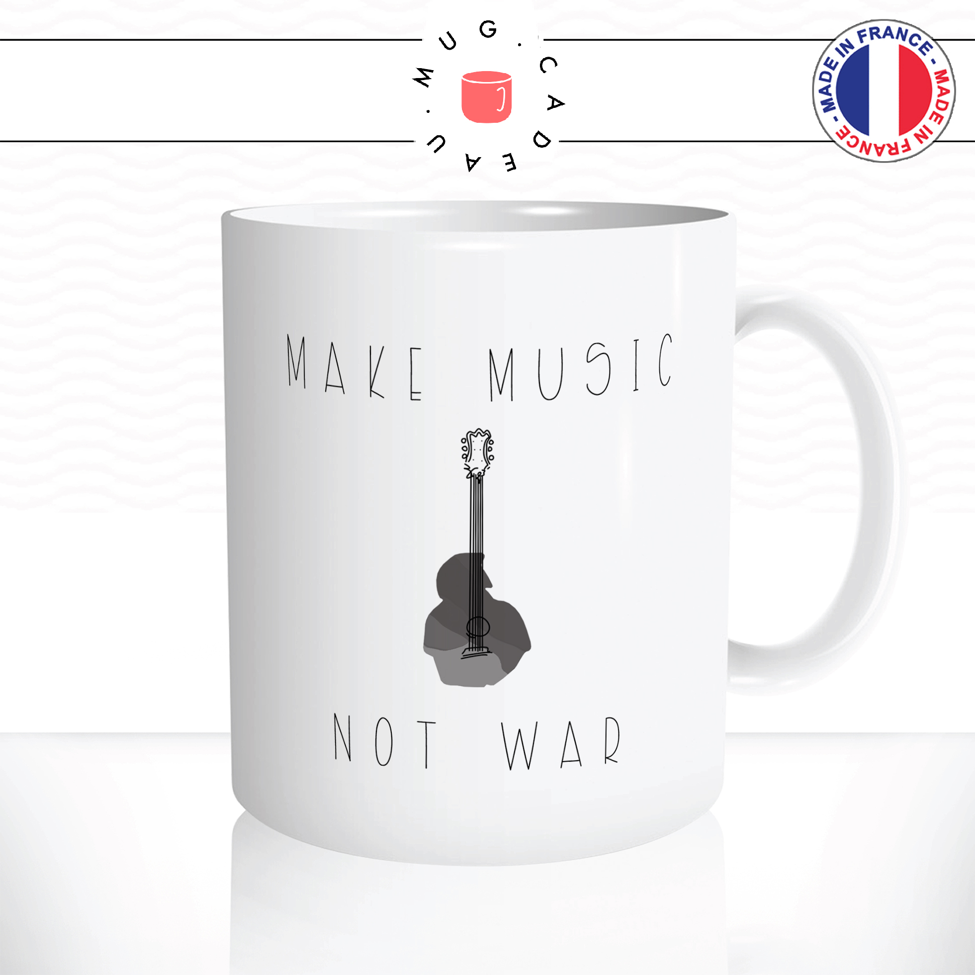 mug-tasse-ref8-musique-guitare-dessin-noir-gris-make-music-not-war-cafe-the-mugs-tasses-personnalise-anse-droite