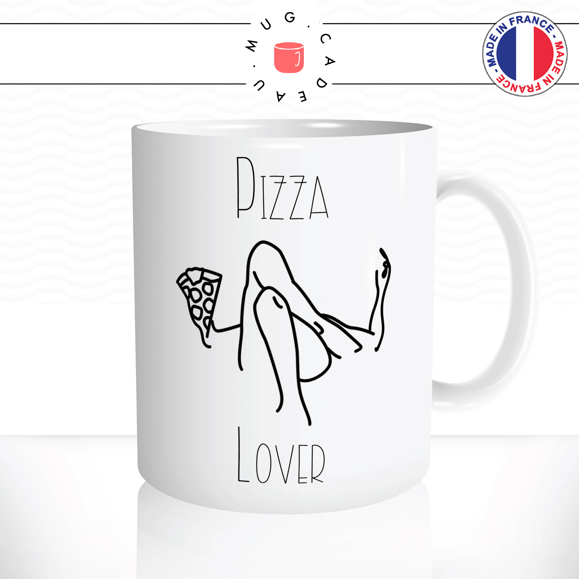 mug-tasse-ref33-food-pizza-lover-femme-allongée-dessin-contours-cafe-the-mugs-tasses-personnalise-anse-droite