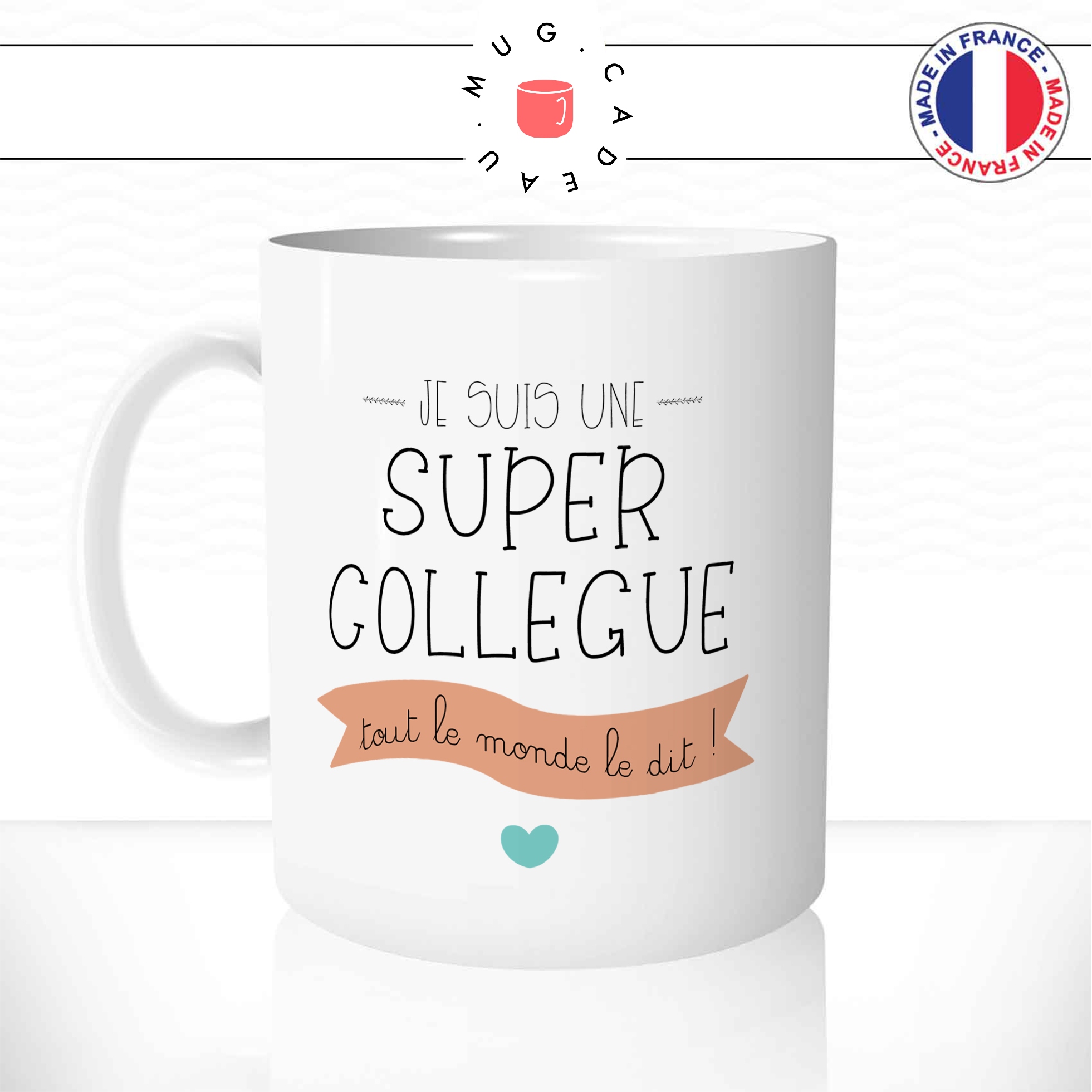 Mug Pour Un(e) Collègue de Travail - Idée Cadeau Original
