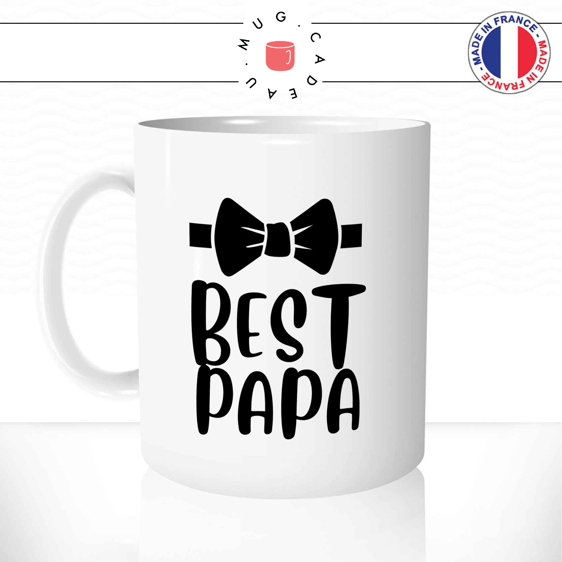 mug-tasse-ref10-fete-des-peres-best-papa-noeud-papillon-cafe-the-mugs-tasses-personnalise-anse-gauche