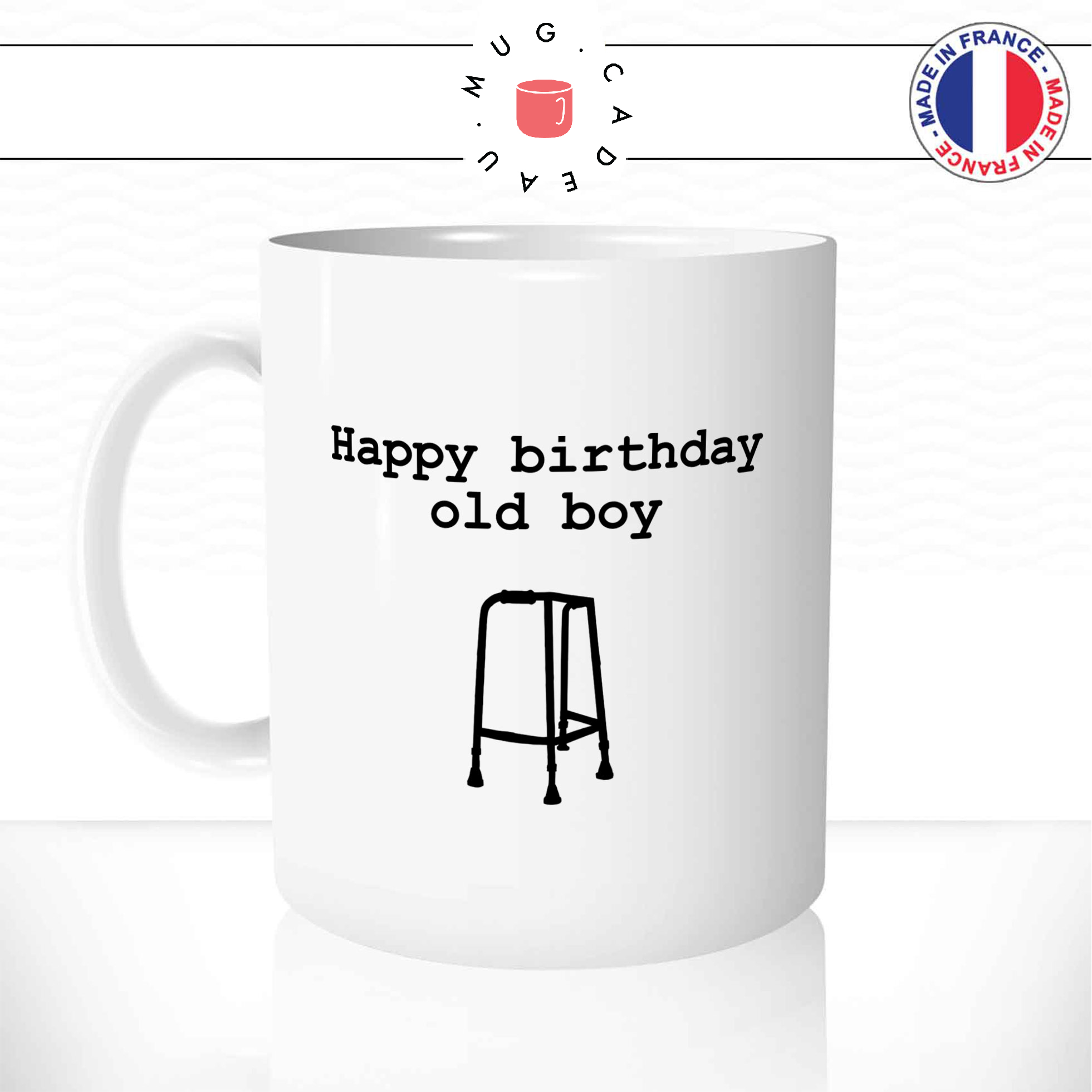 Mug Happy Birthday Old Boy