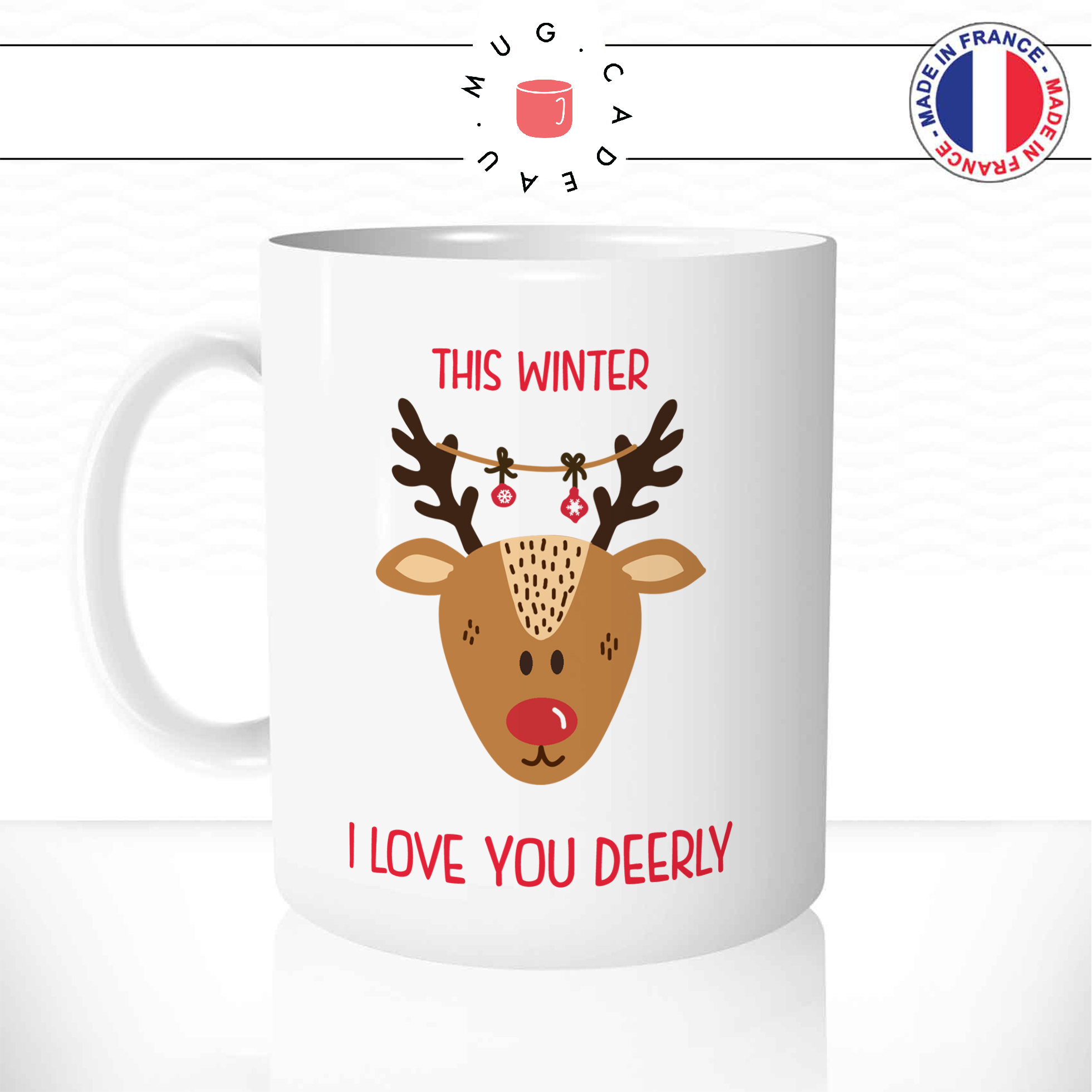 Mug This Winter I Love You Deerly