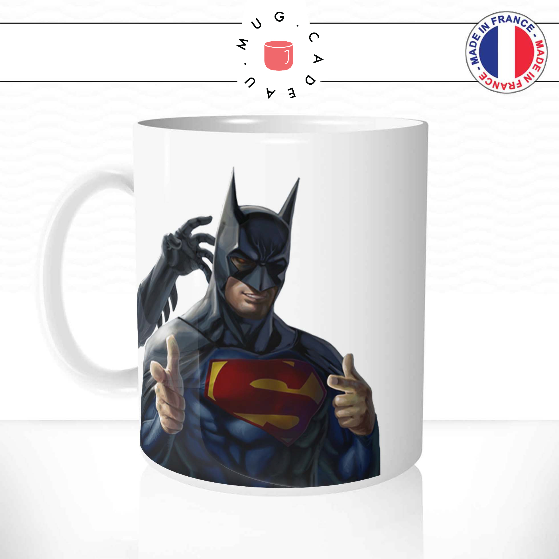 Mug Superman Avec Le Masque De Batman