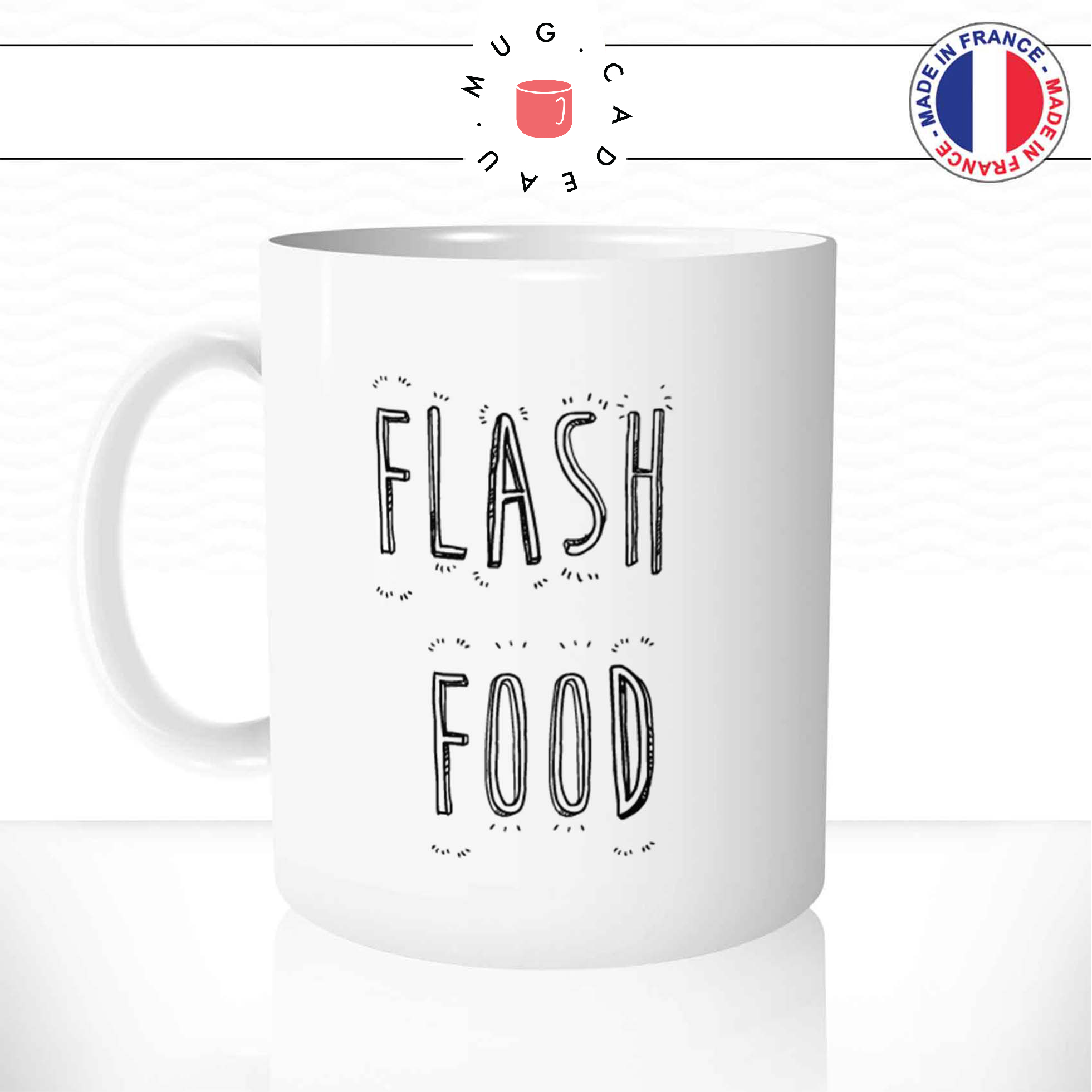 mug-tasse-ref11-super-hero-flash food-fat-gros-humour-drole-cafe-the-mugs-tasses-personnalise-anse-gauche