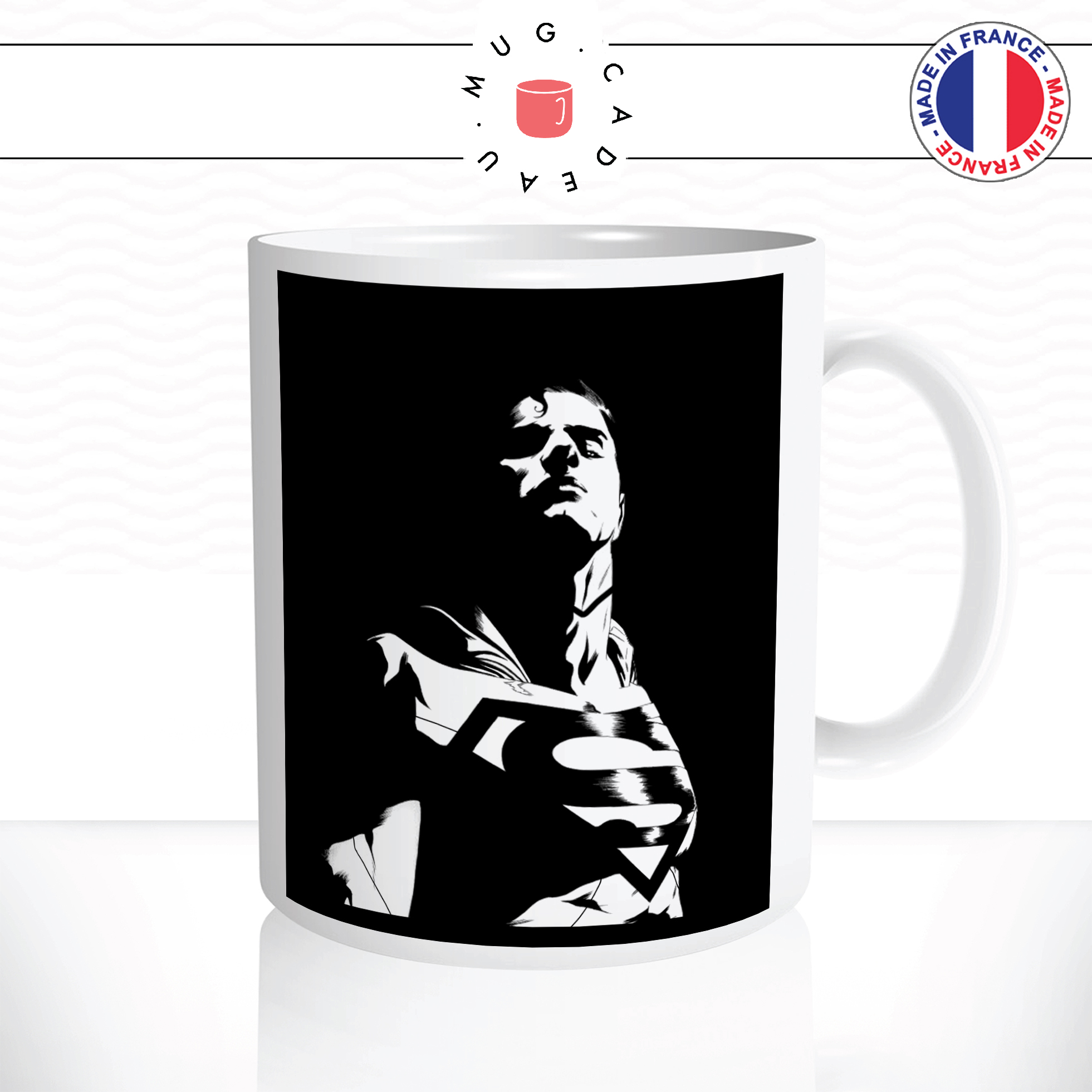 mug-tasse-ref21-super-hero-super-man-lumiere-noir-et-blanc-cafe-the-mugs-tasses-personnalise-marvel-anse-droite