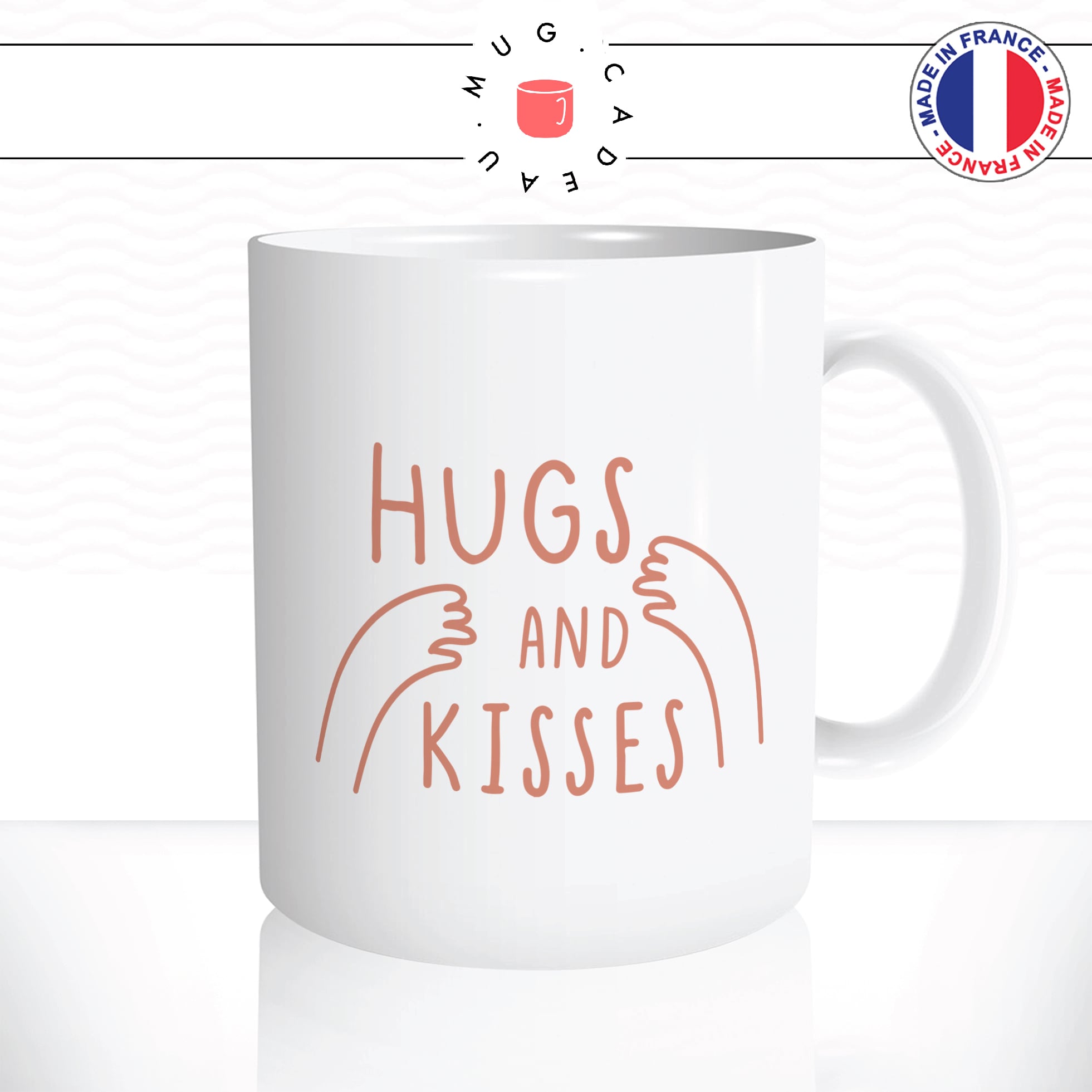 mug-tasse-hugs-and-kisses-calin-bisou-mignon-amour-couple-cafe-idee-cadeau