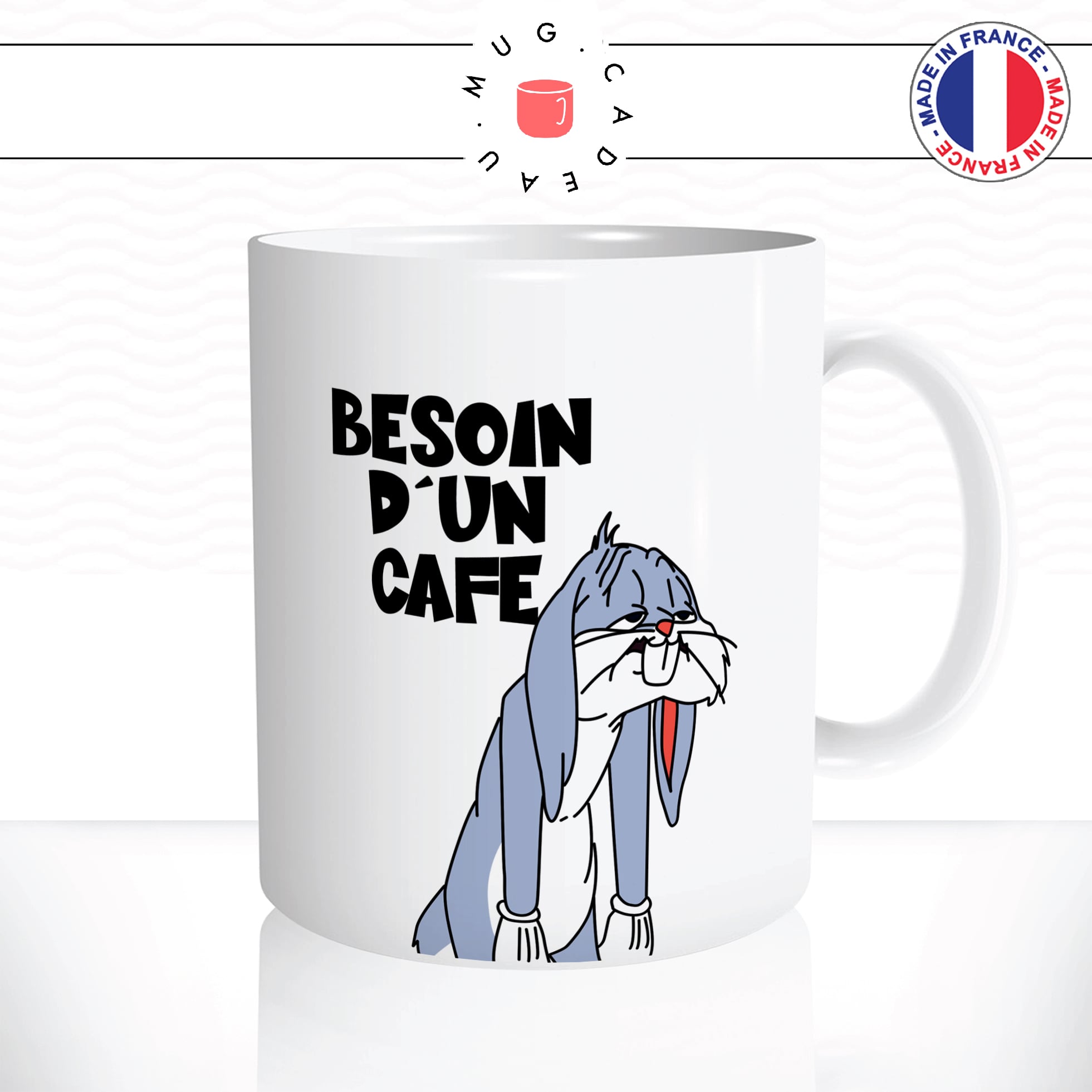 mug-tasse-bugs-bunny-lapin-gris-fatigue-dessin-oreilles-triste-drole-idee-cadeau-besoin-cafe